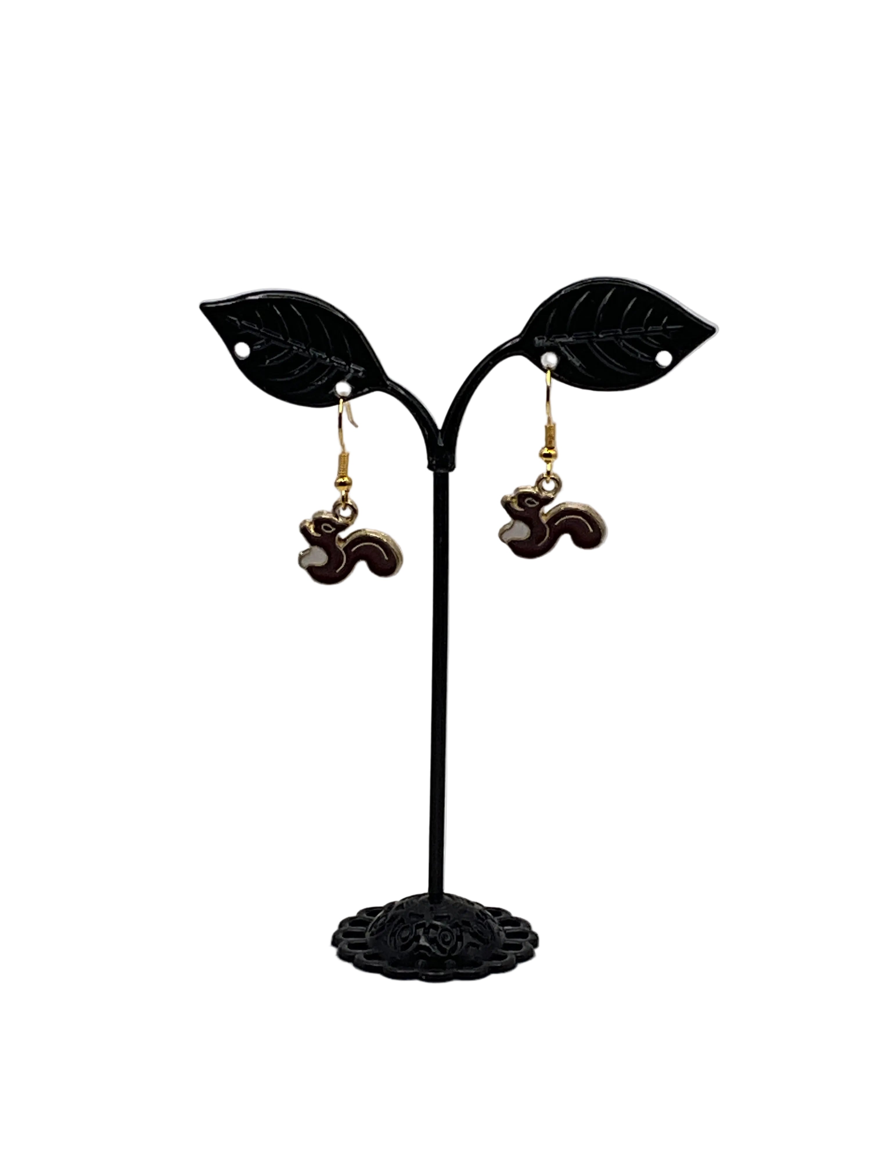 Squirrel Earrings