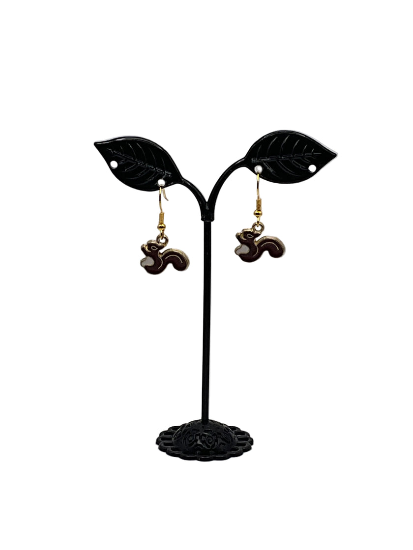 Squirrel Earrings