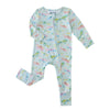 PoshTOT Dragonfly Bamboo Baby Convertible Zippy Romper