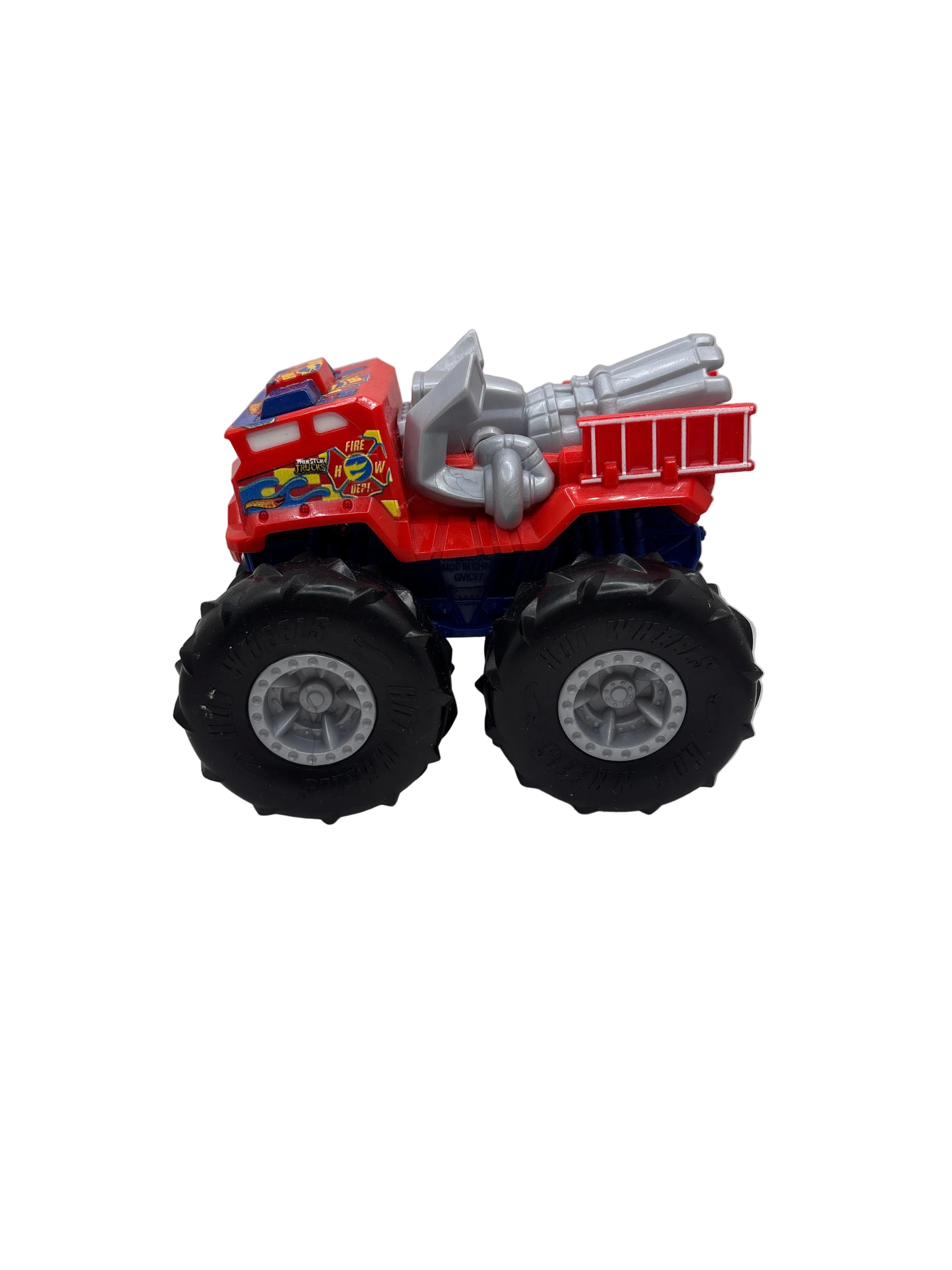 Hot Wheels 5 Alarm Monster Truck Diecast red