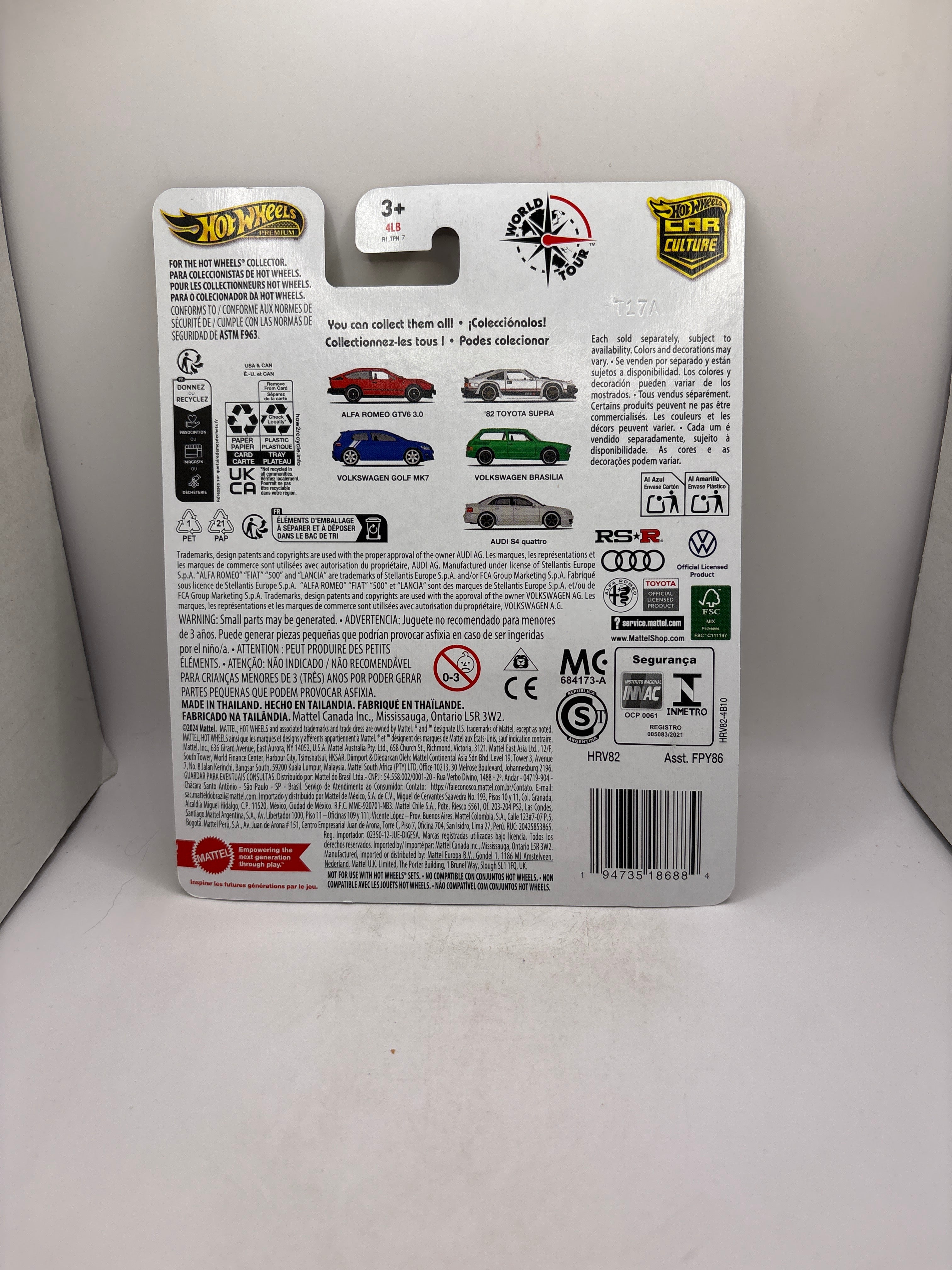 Hot Wheels Volkswagen Brasilia Diecast