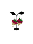 Dripping Strawberry Earrings