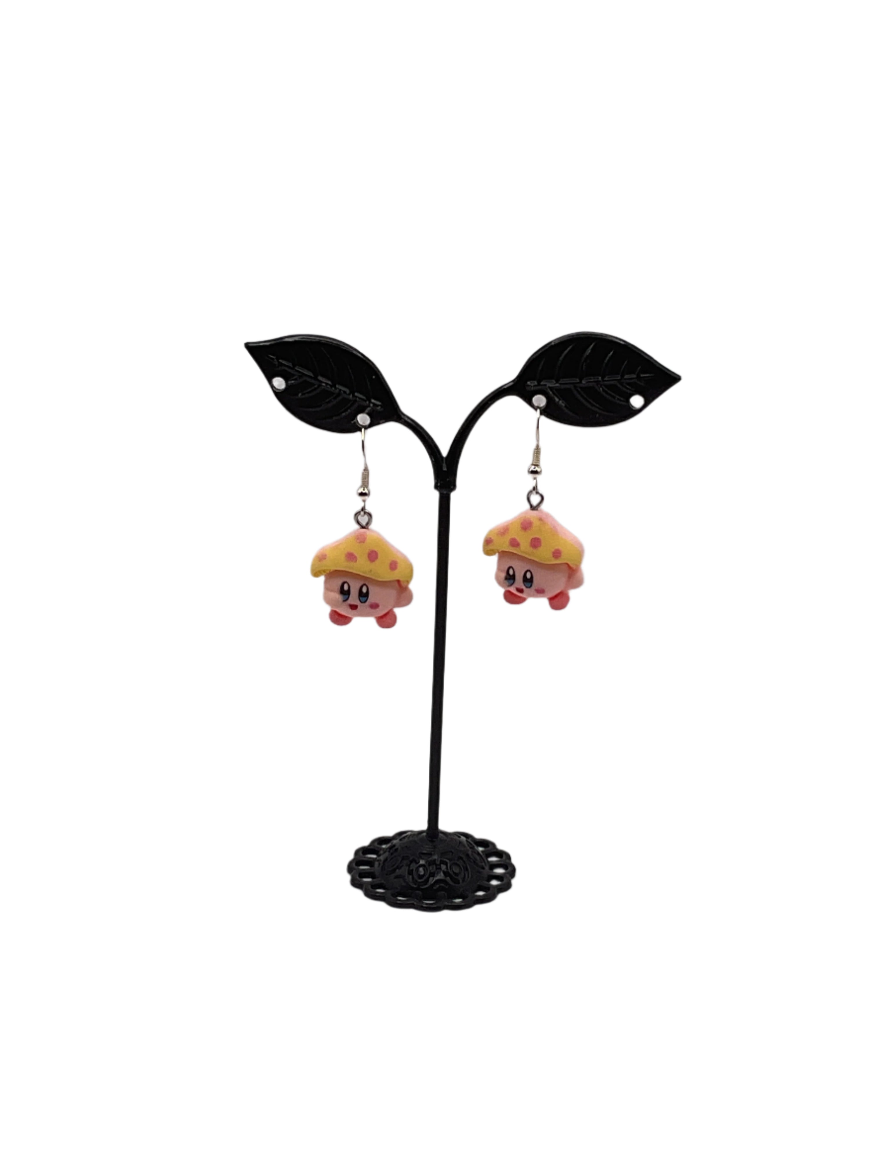 Mushroom Character Earrings 2
