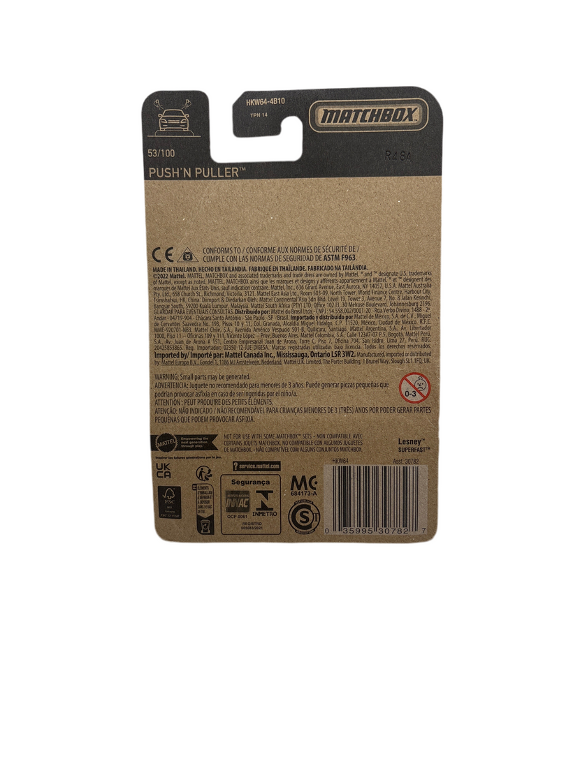 Matchbox Push N Puller Diecast