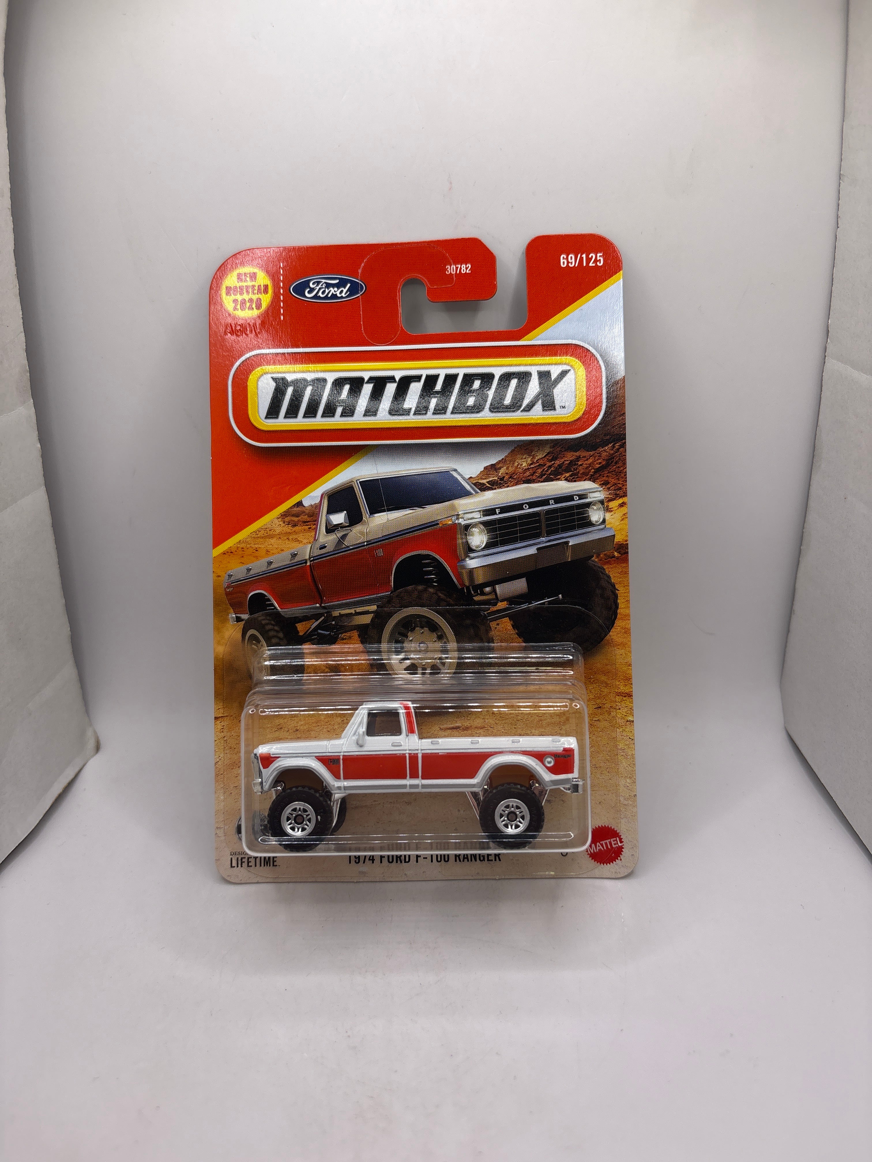 Matchbox 1974 Ford F-100 Ranger Diecast white