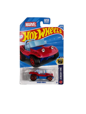 Hot Wheels Spider-Mobile Diecast red