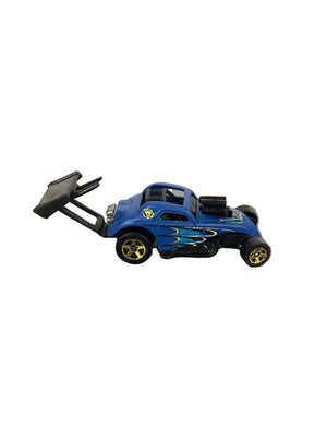 Hot Wheels Fiat 500C Diecast blue