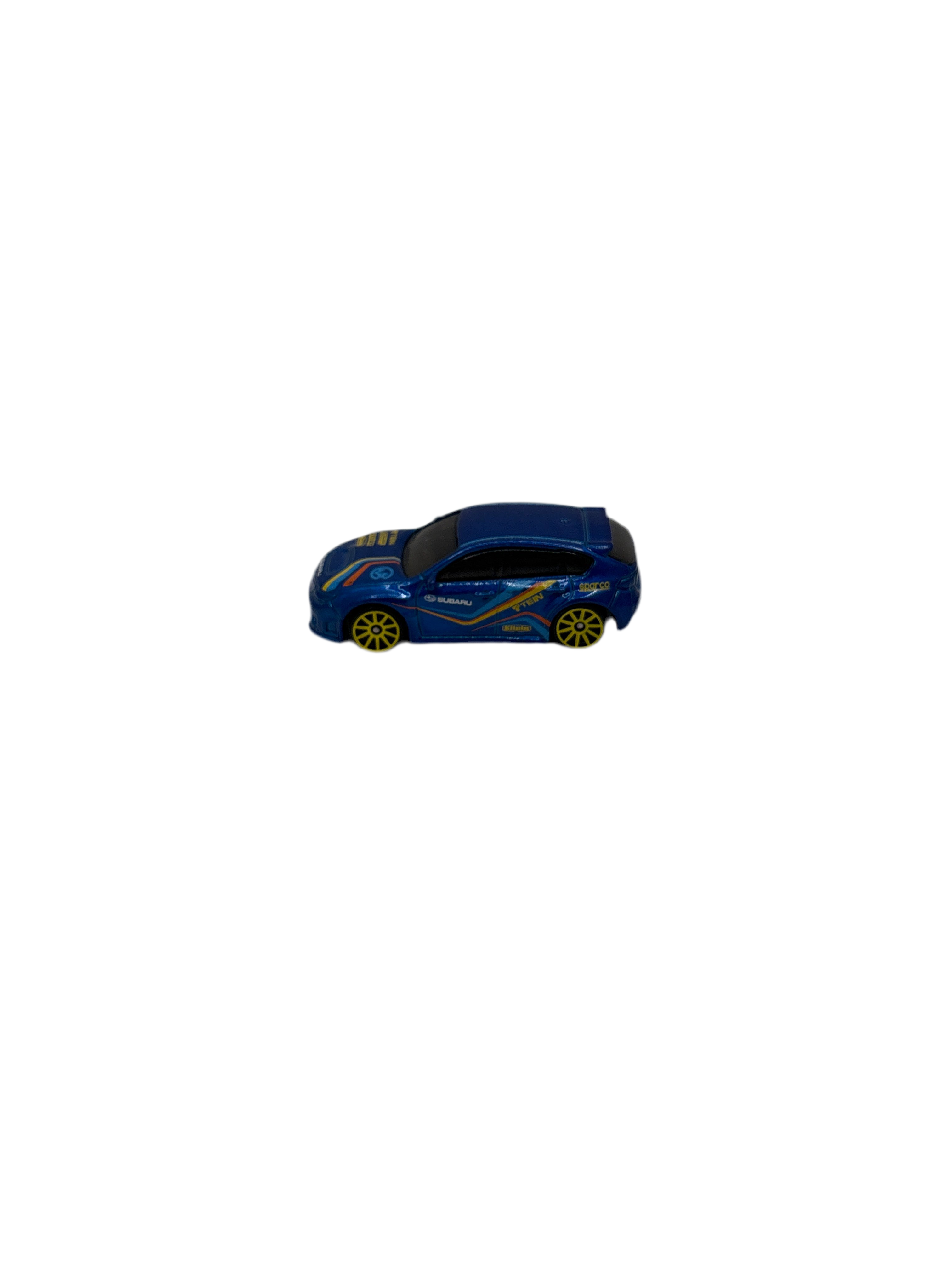 Hot Wheels Subaru WRX STI Diecast blue