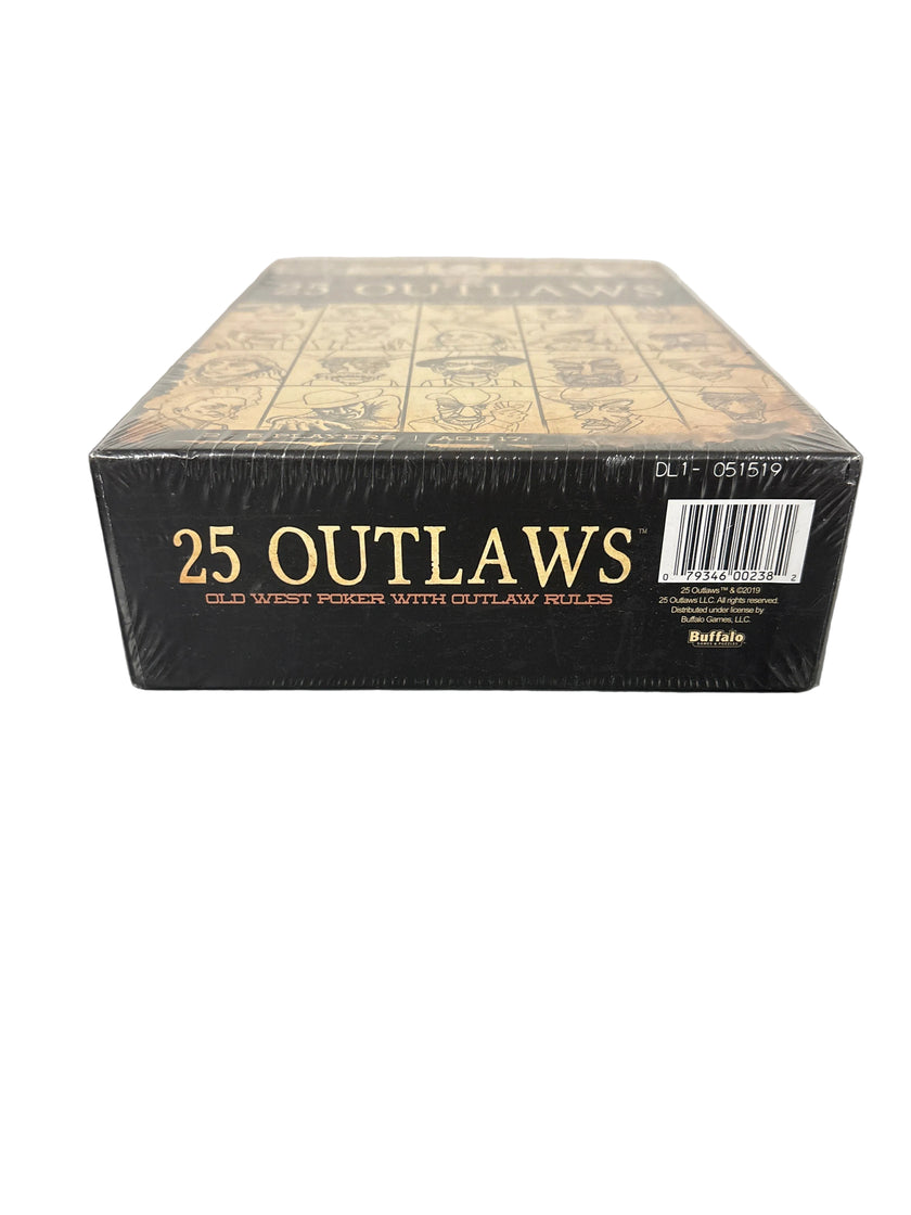 Buffalo Games 25 Outlaws Game Sealed