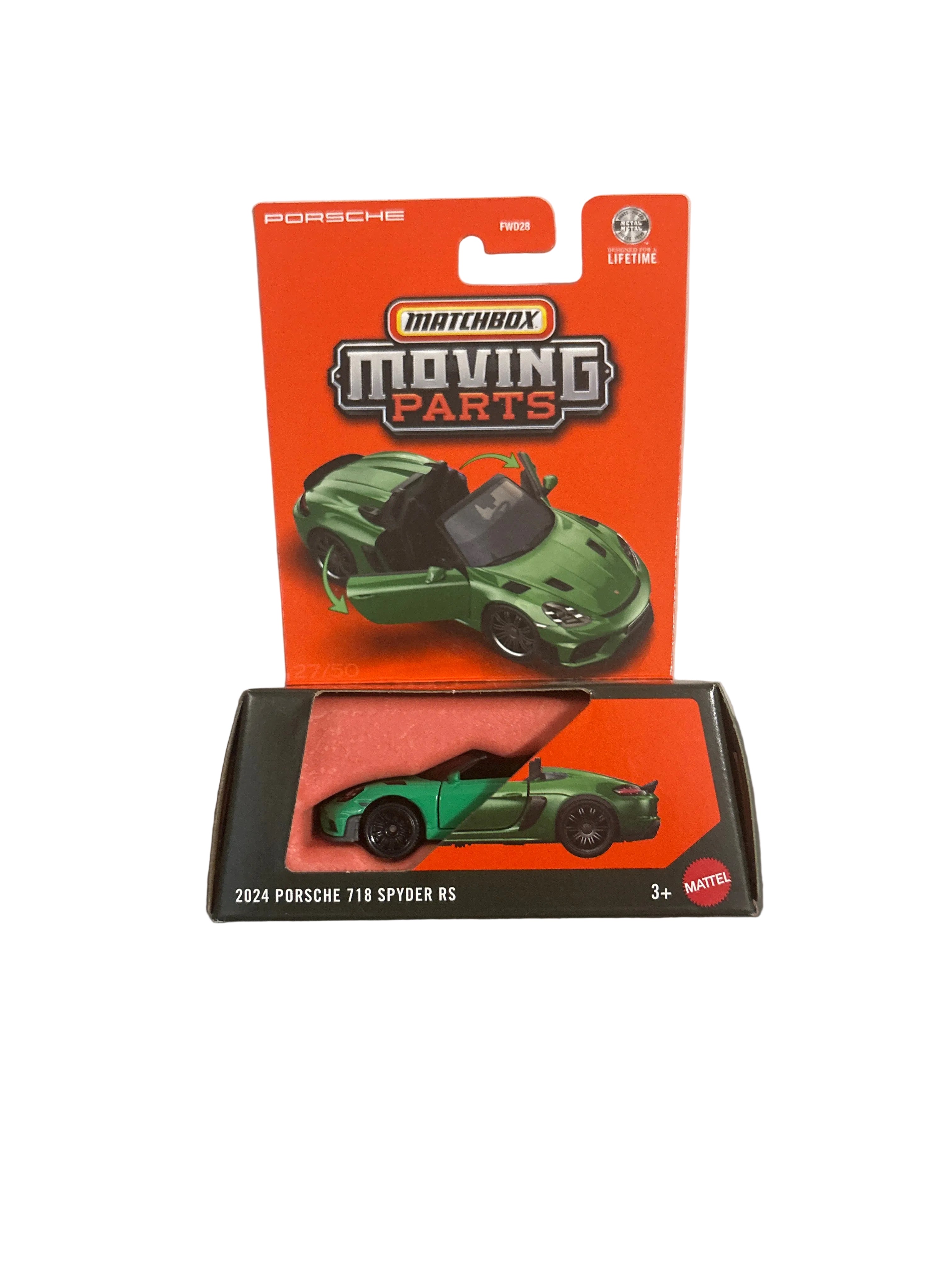 Matchbox 2024 Porsche 718 Spyder RS Diecast