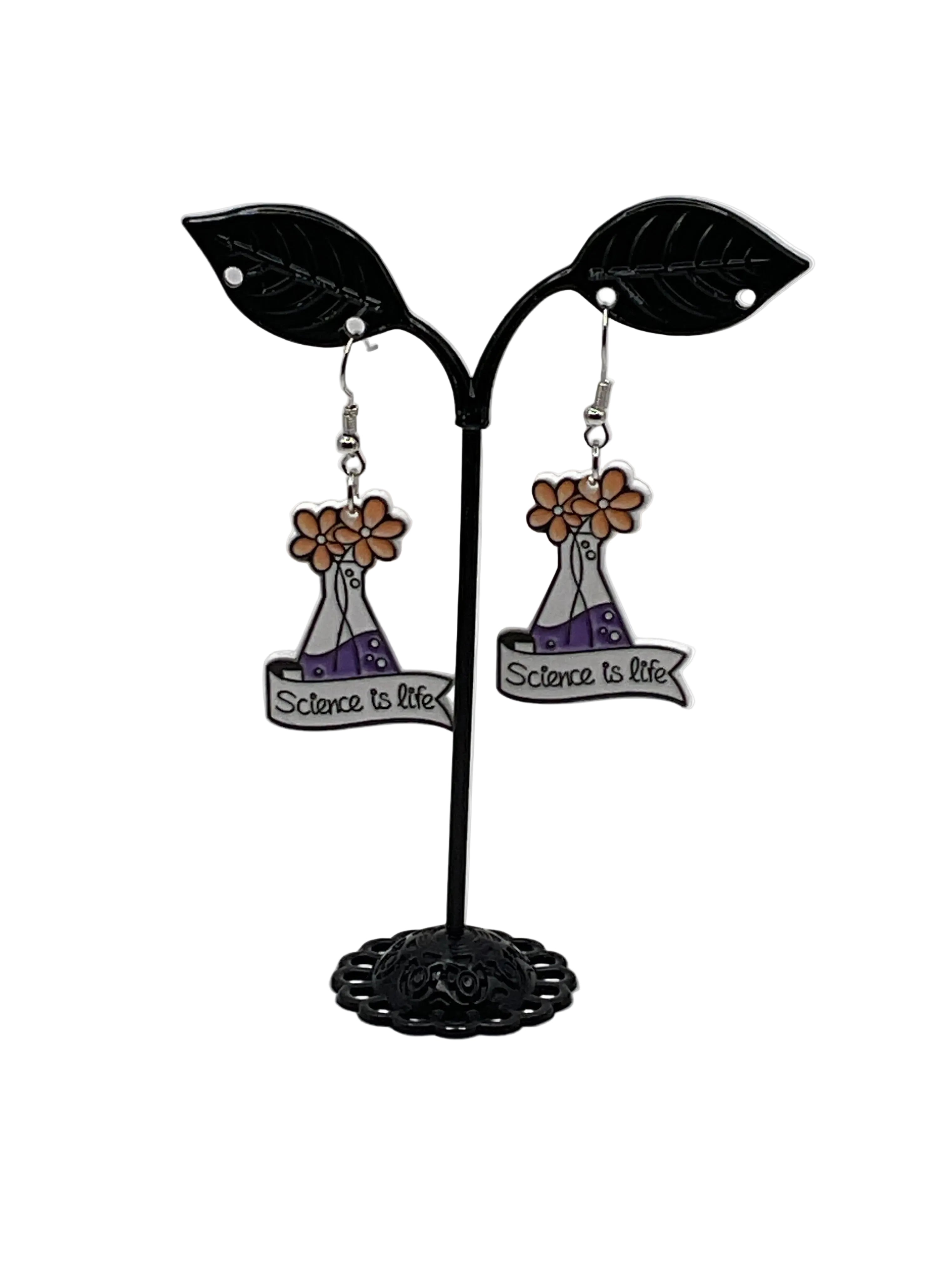 Science Lab Earrings
