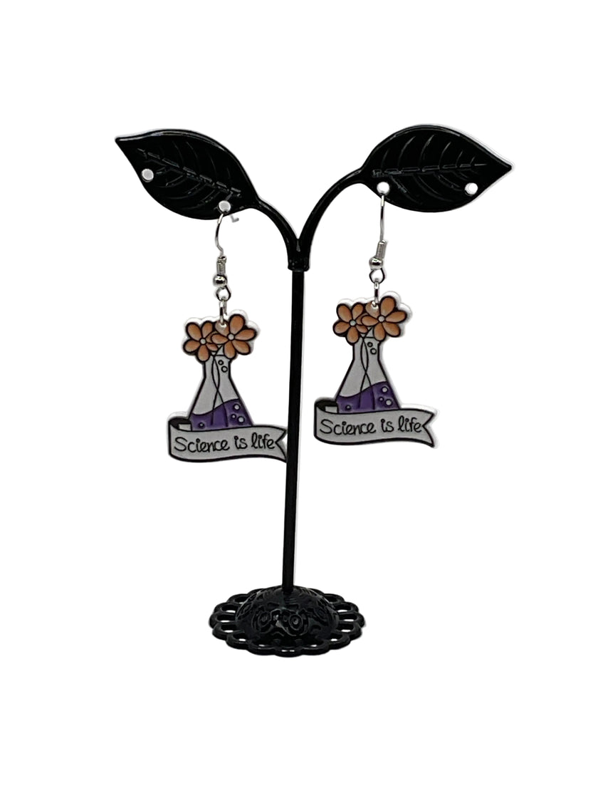 Science Lab Earrings