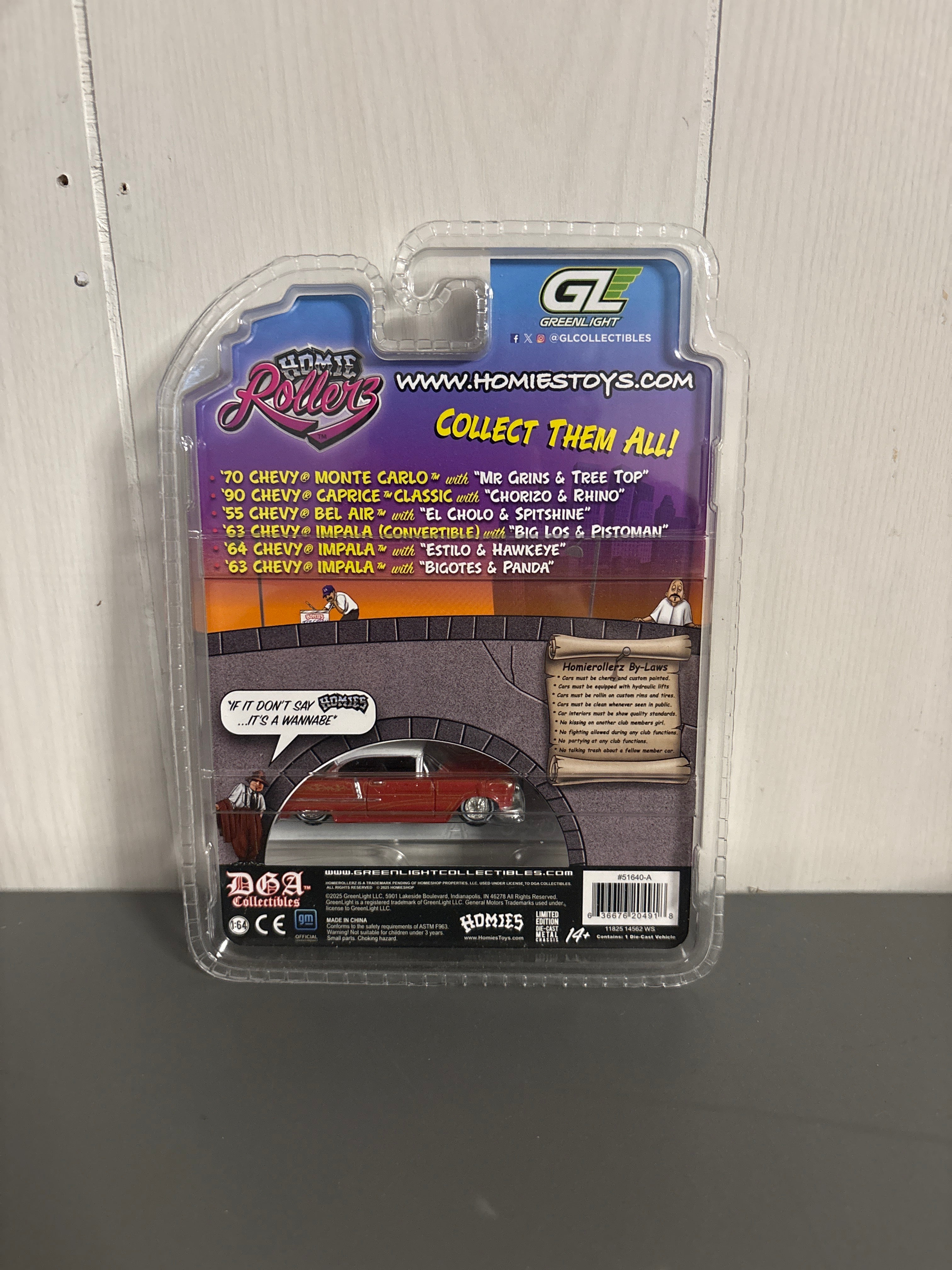 Greenlight 55 Chevy Bel Air Diecast