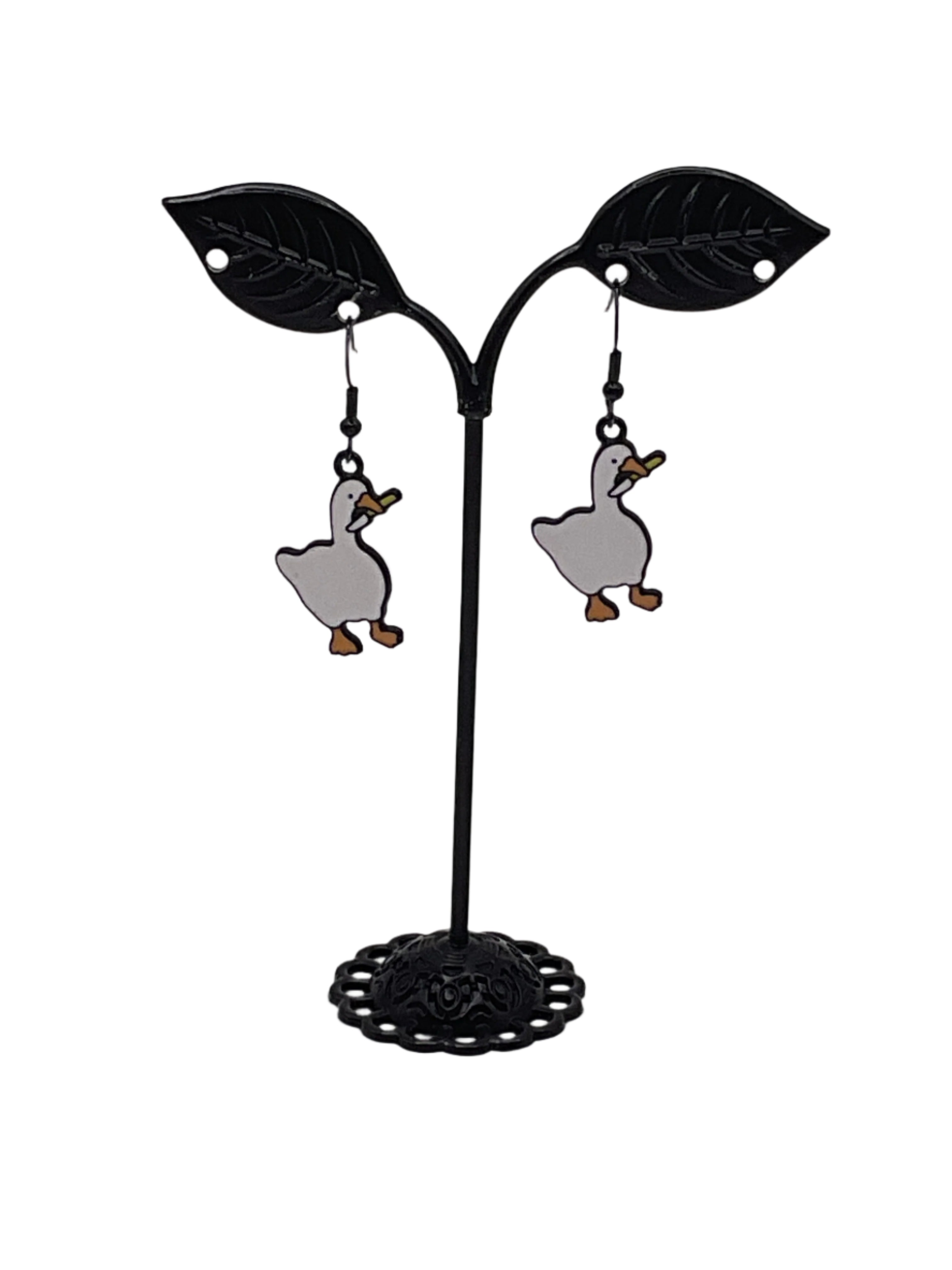 Goose Game Character Earrings