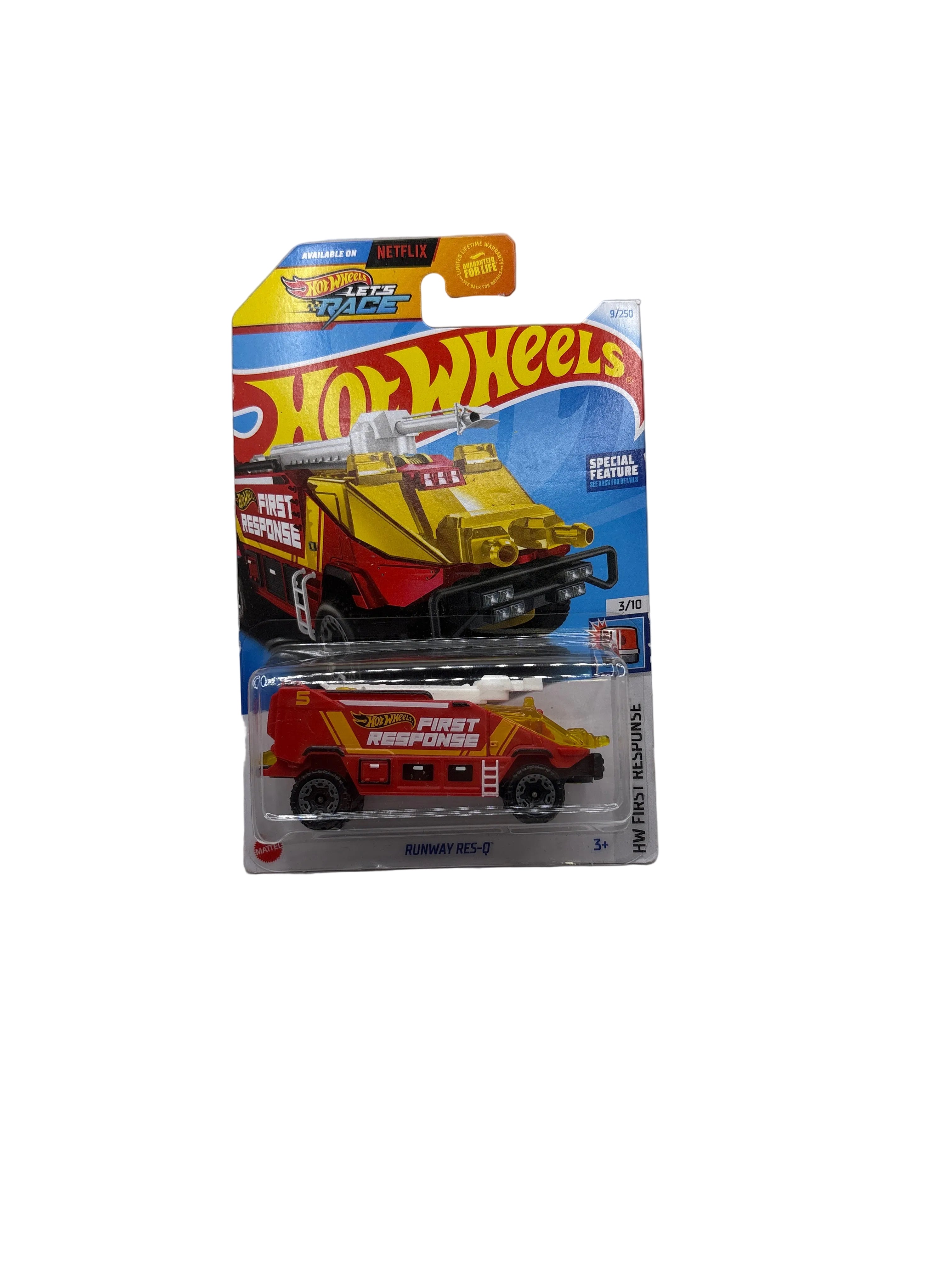 Hot Wheels Runway Res-Q Diecast