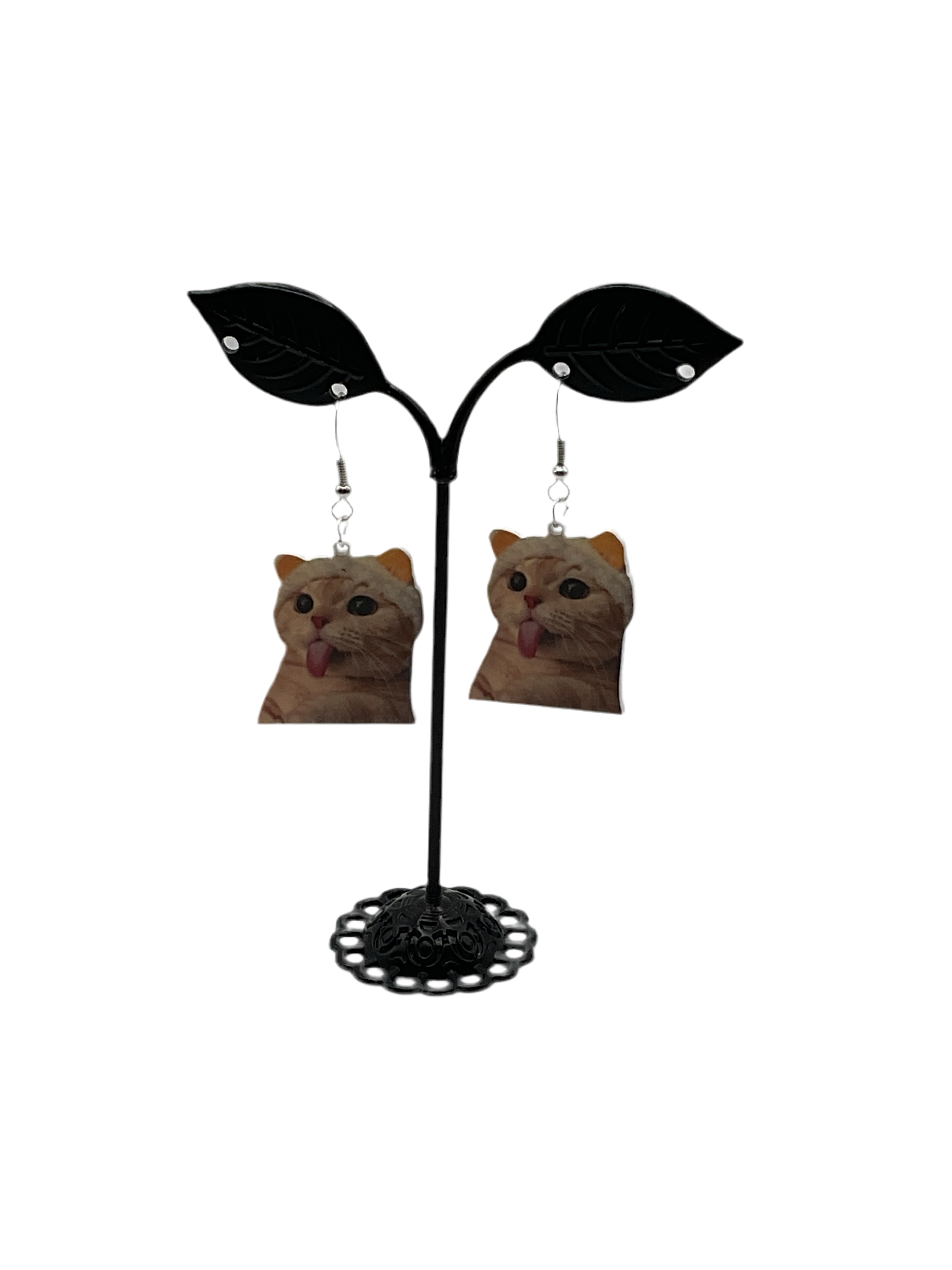 Cat Earrings 4