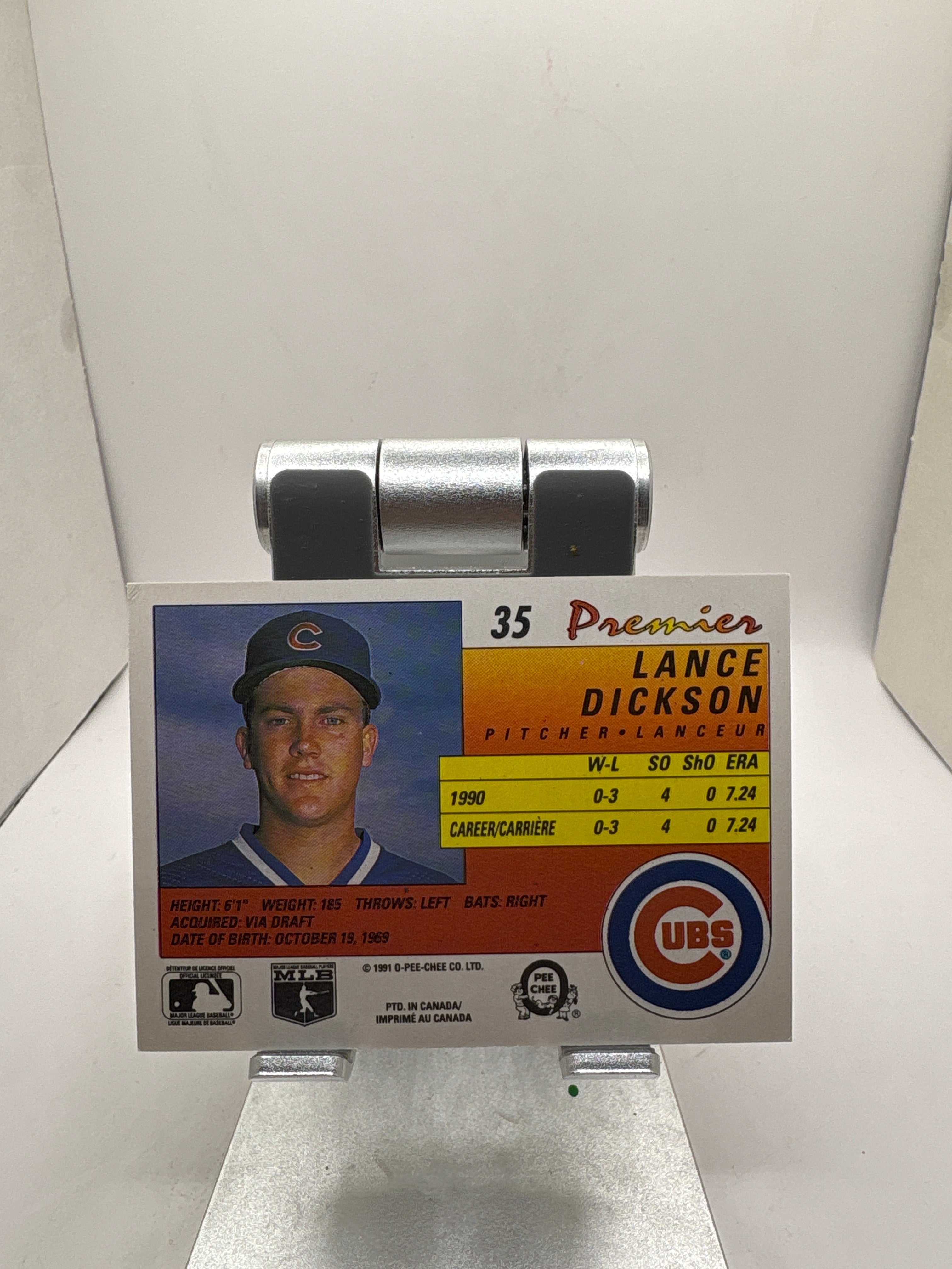 Premier Lance Dickson