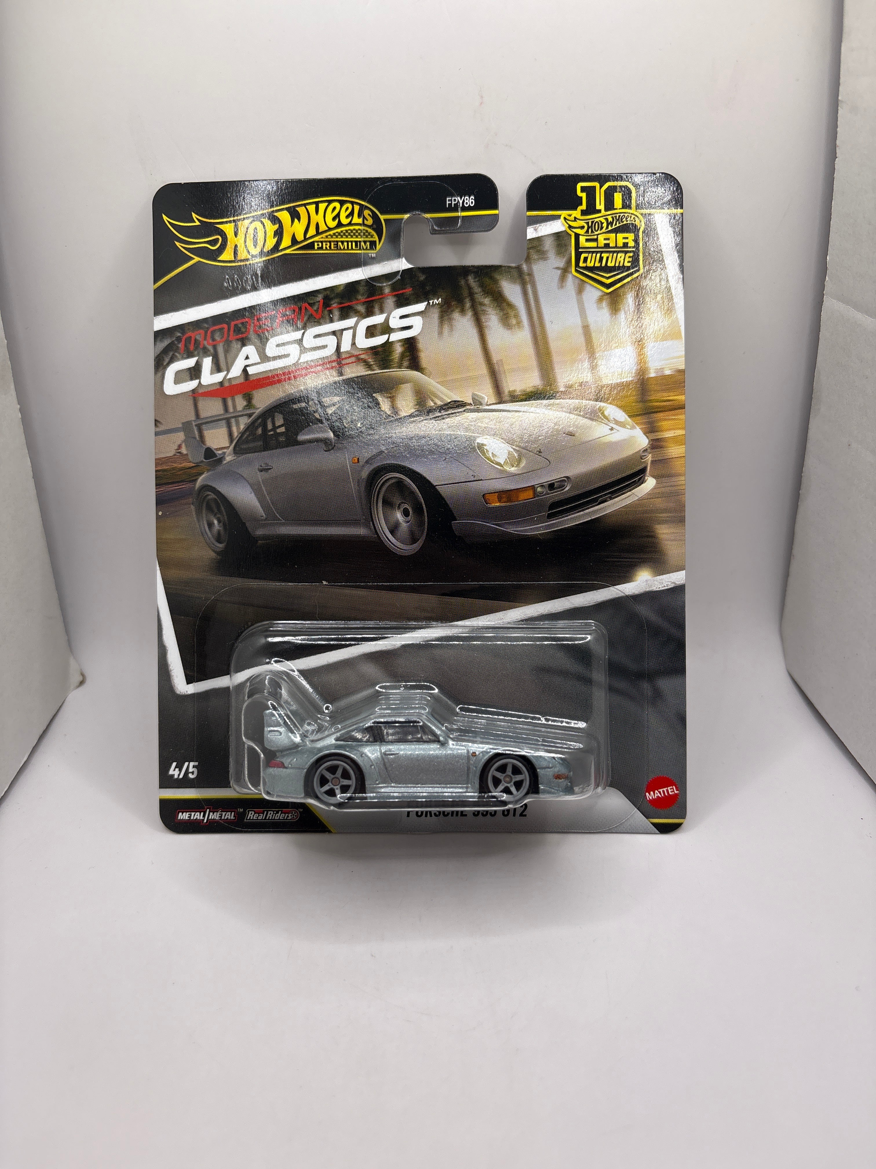 Hot Wheels Porsche 993 GT2 Diecast silver