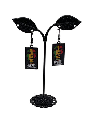 Bob Marley earrings