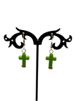 Cross earrings