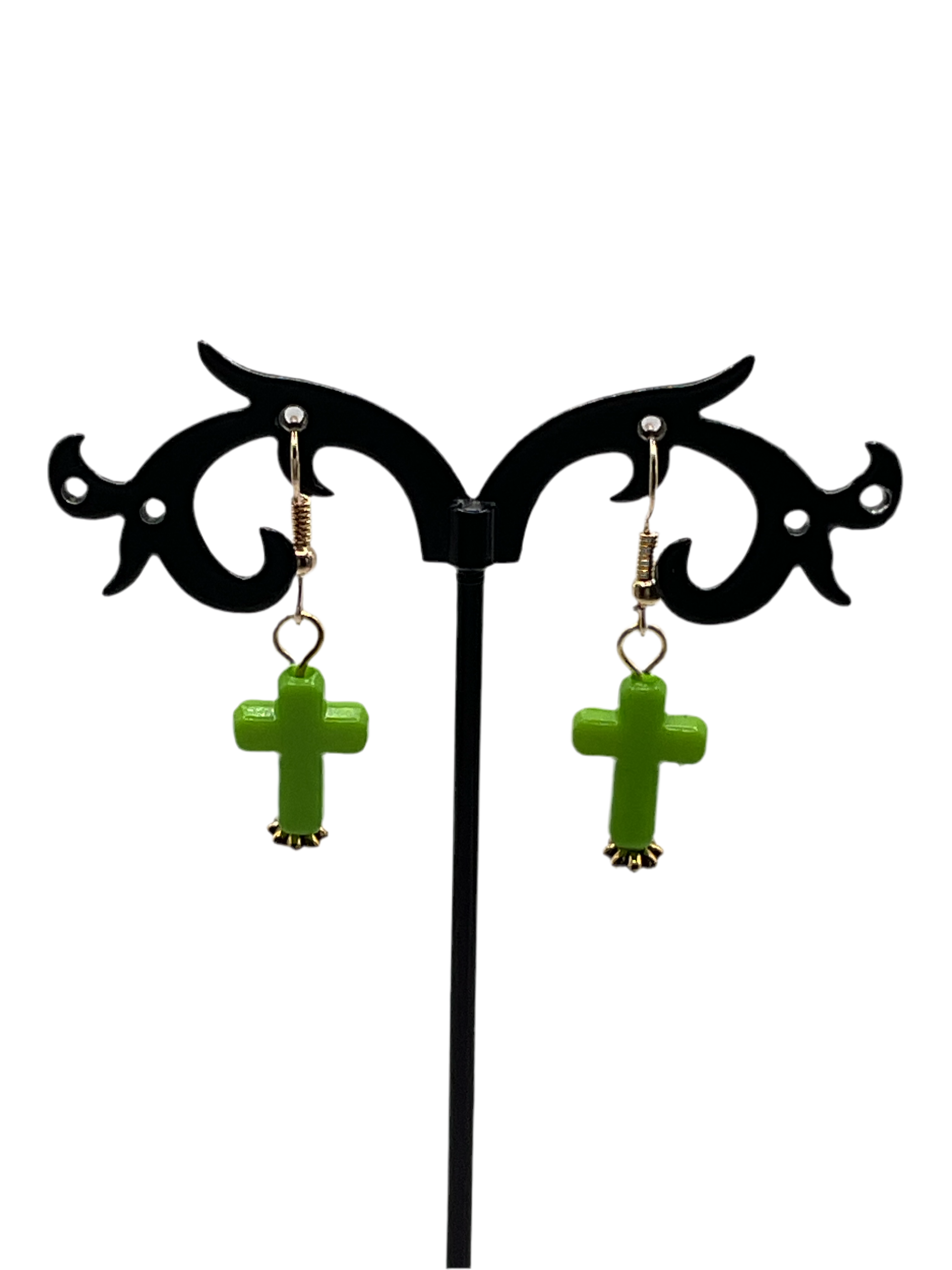 Cross earrings