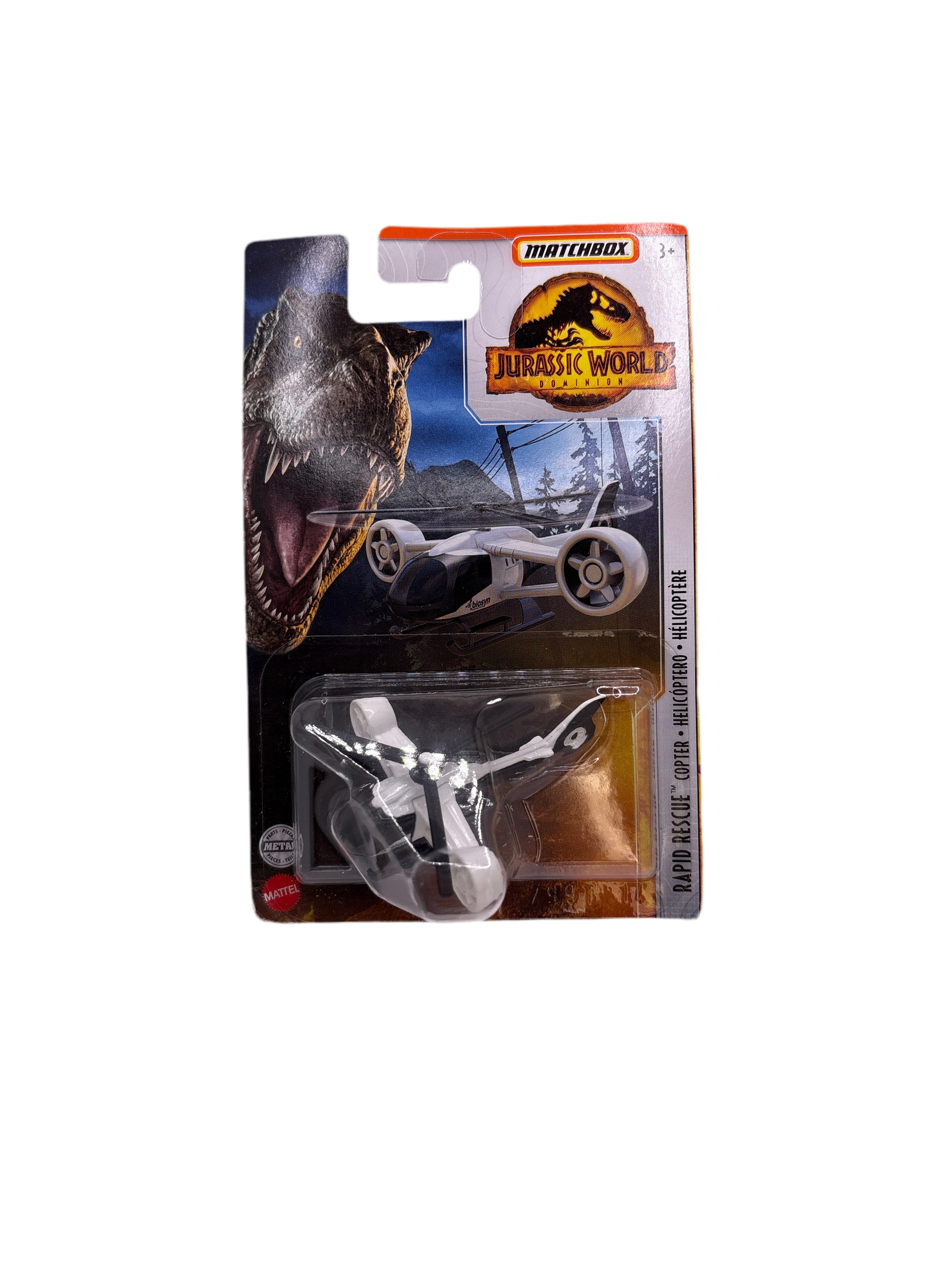 Matchbox Rapid Rescue Copter Diecast