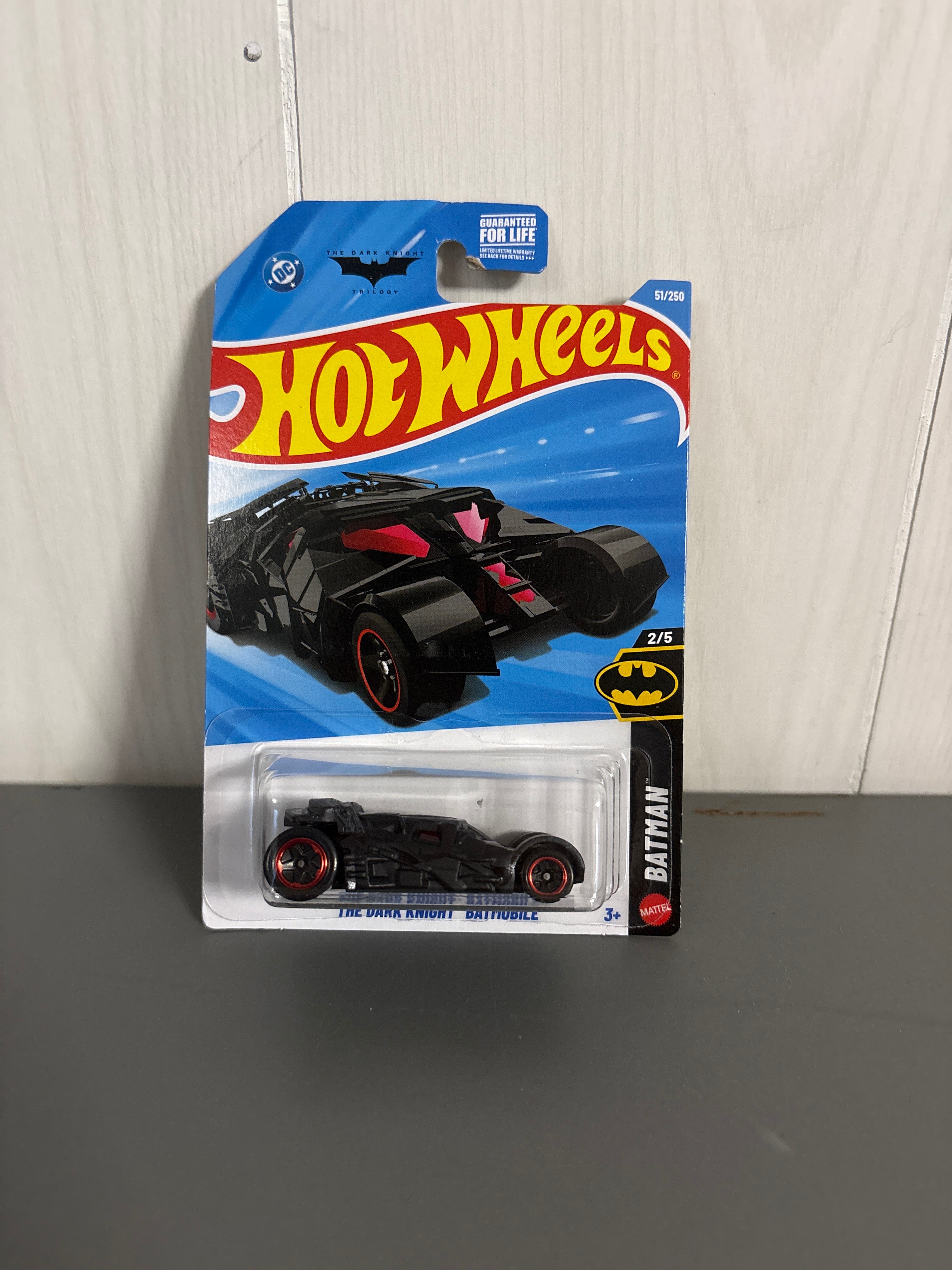 Hot Wheels The Dark Knight Batmobile Diecast