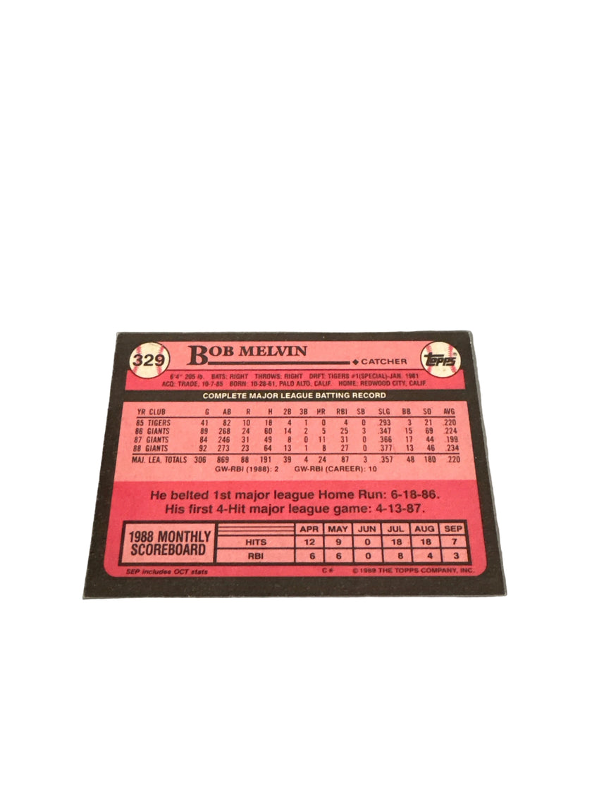 Topps Bob Melvin