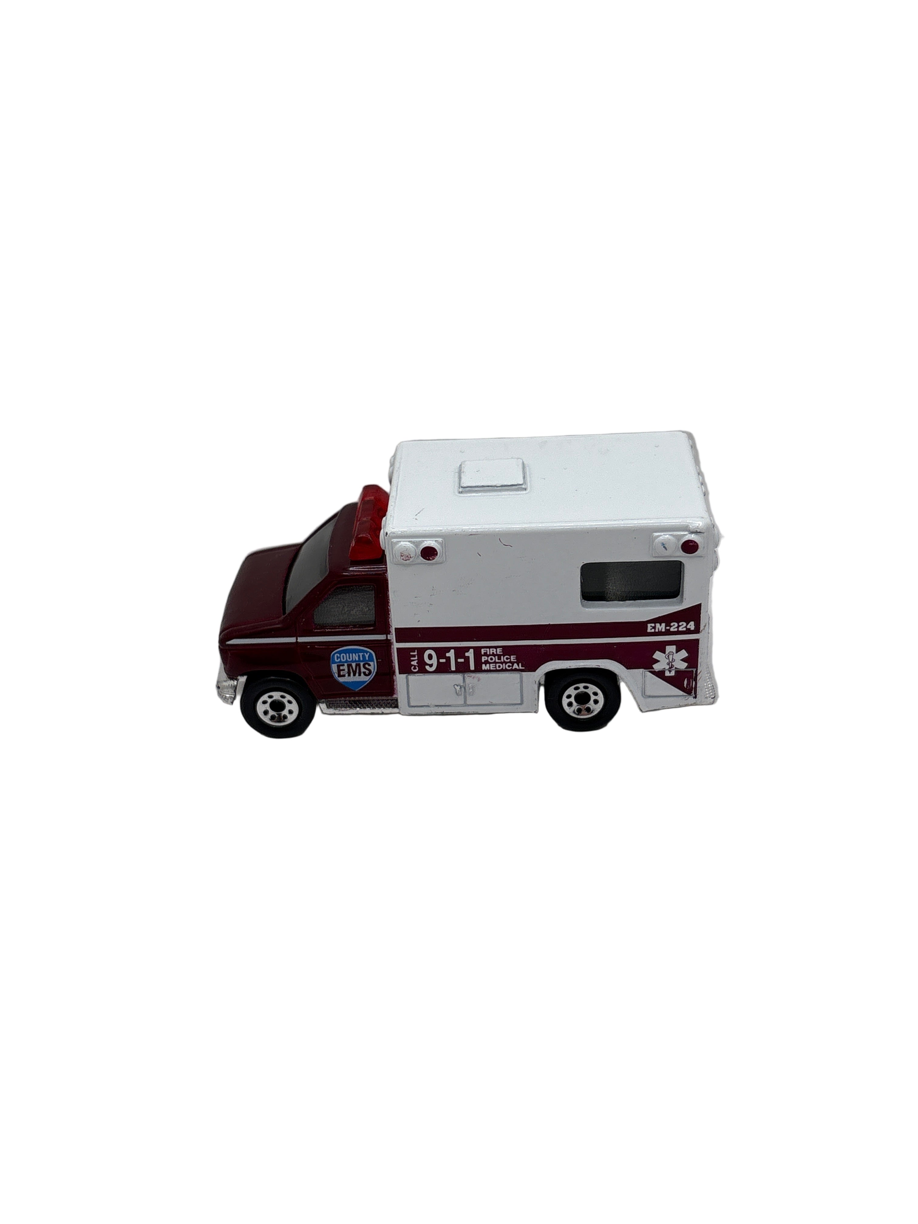 Matchbox Ambulance Diecast red