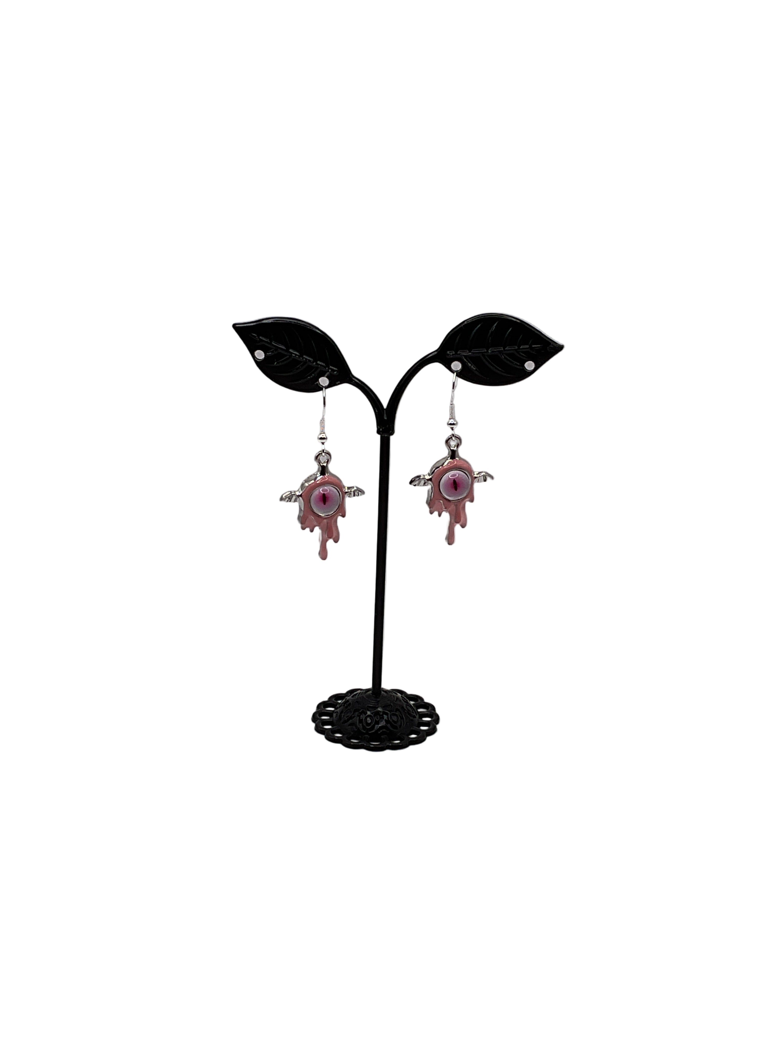 Melting Evil Eye Earrings