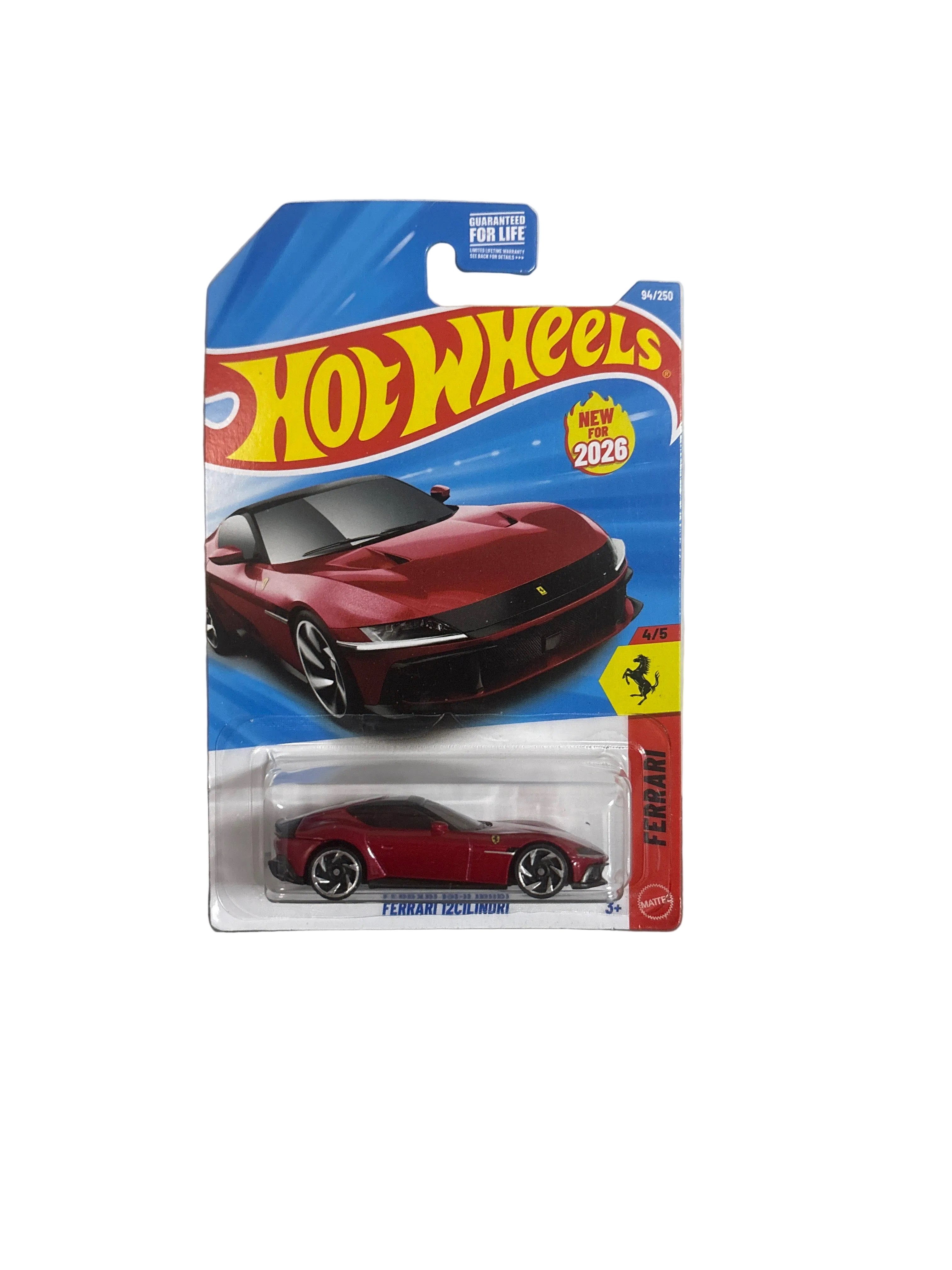 Hot Wheels Ferrari 12Cilindri Diecast red