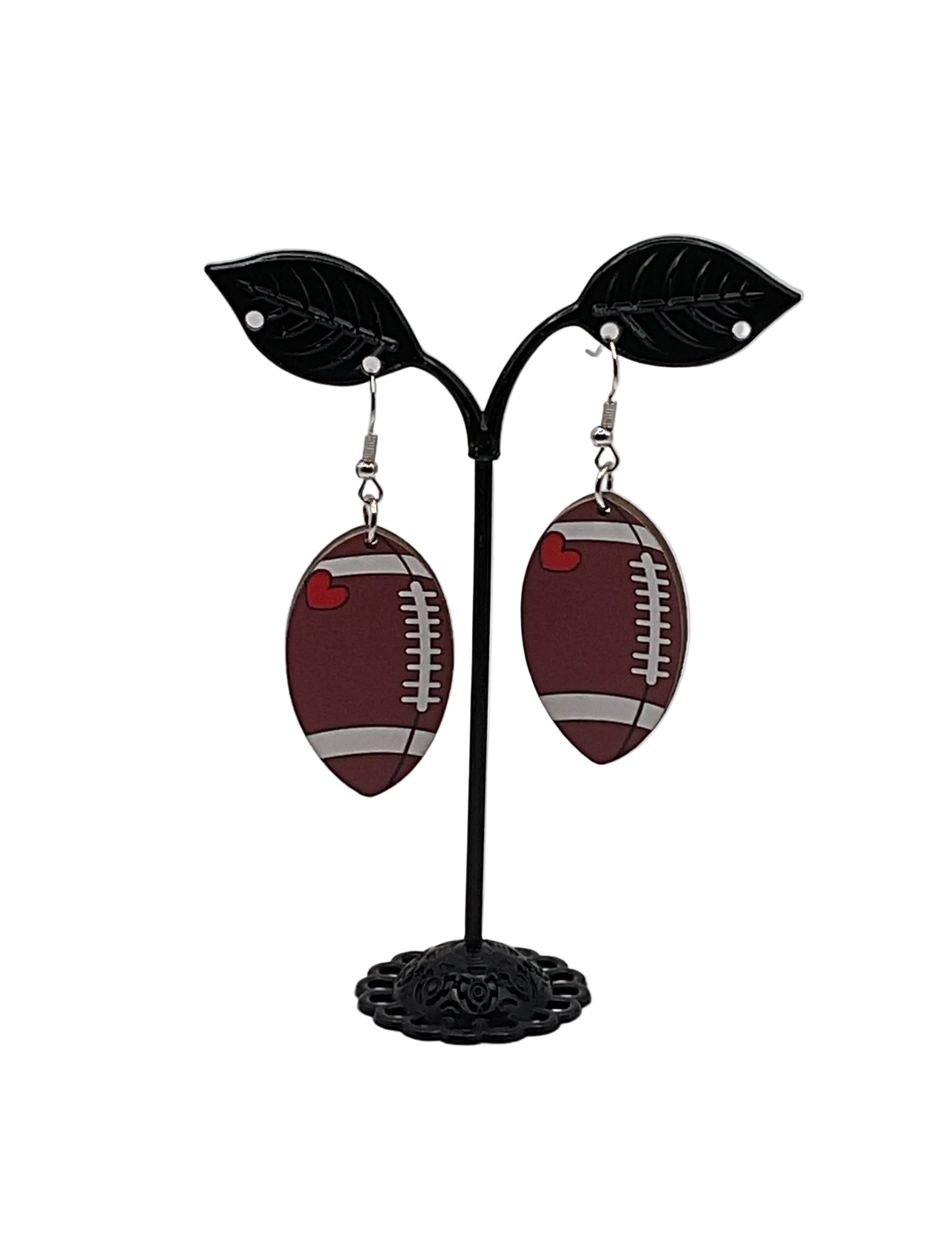 Football Earrings