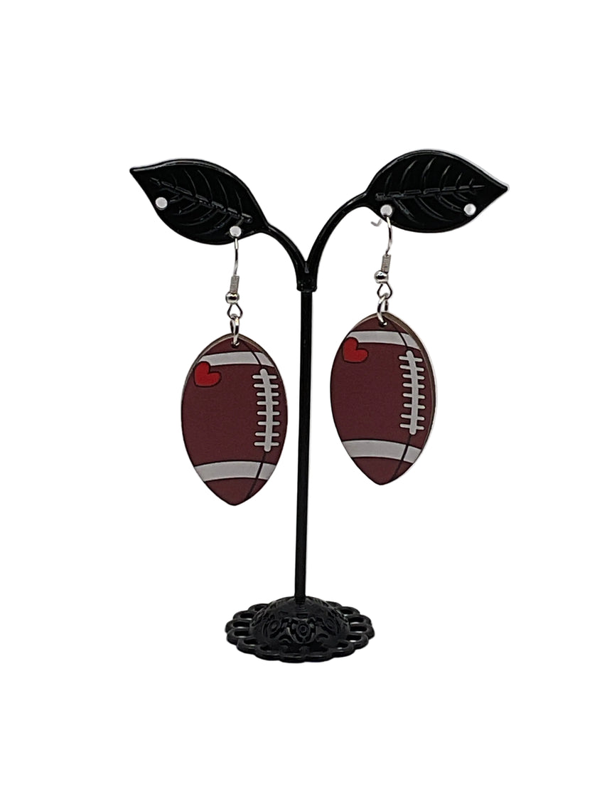 Football Earrings