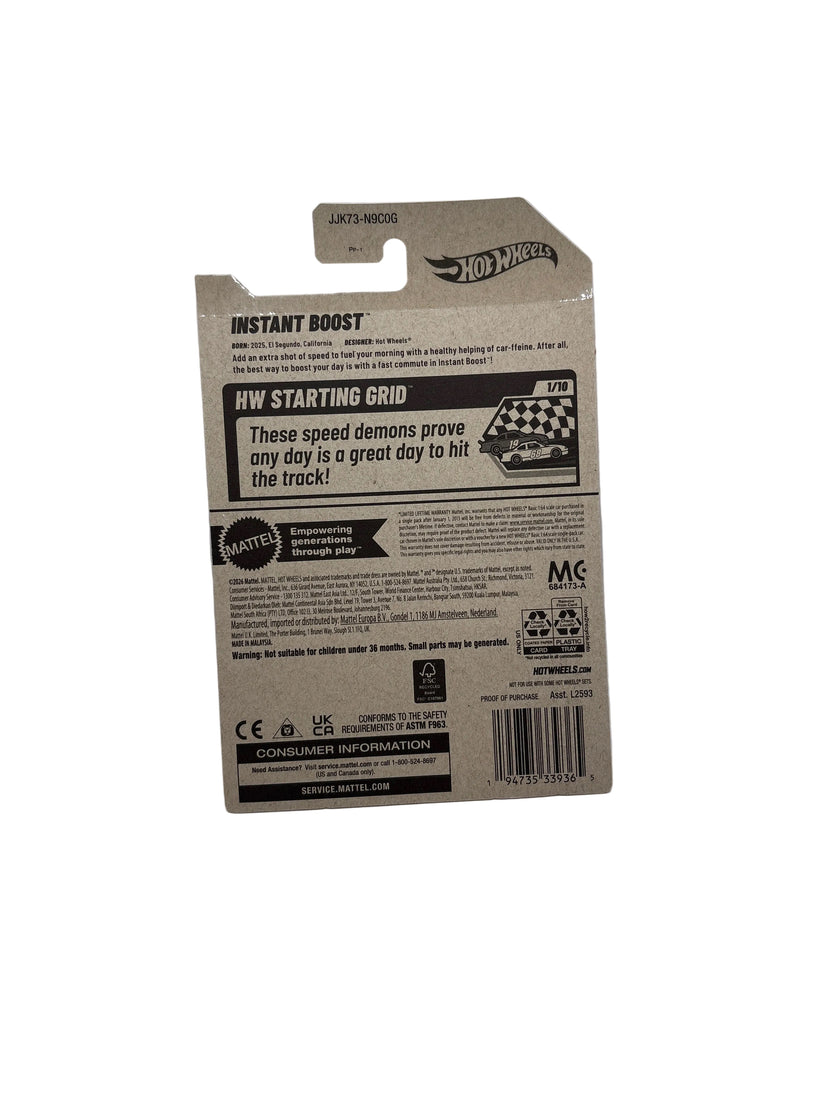 Hot Wheels Instant Boost Diecast silver