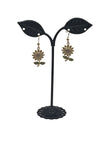 Sparkling Sunflower Earrings