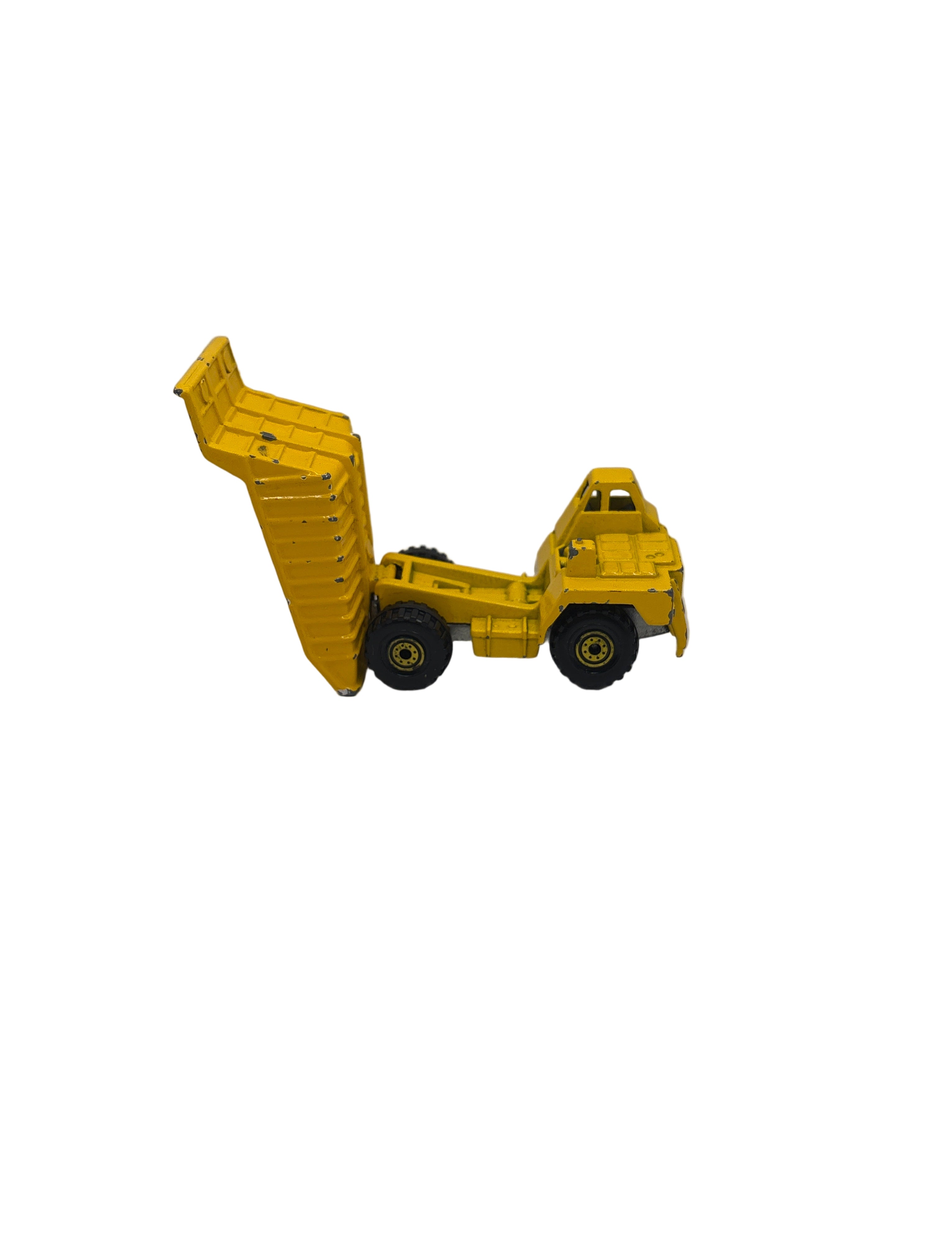 Hot Wheels CAT Dump Truck Diecast yellow