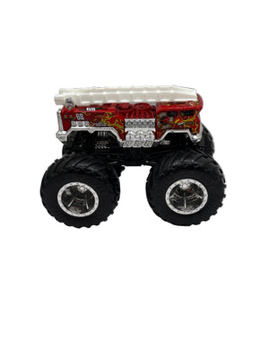 Hot Wheels 5 Alarm Monster Truck Diecast red