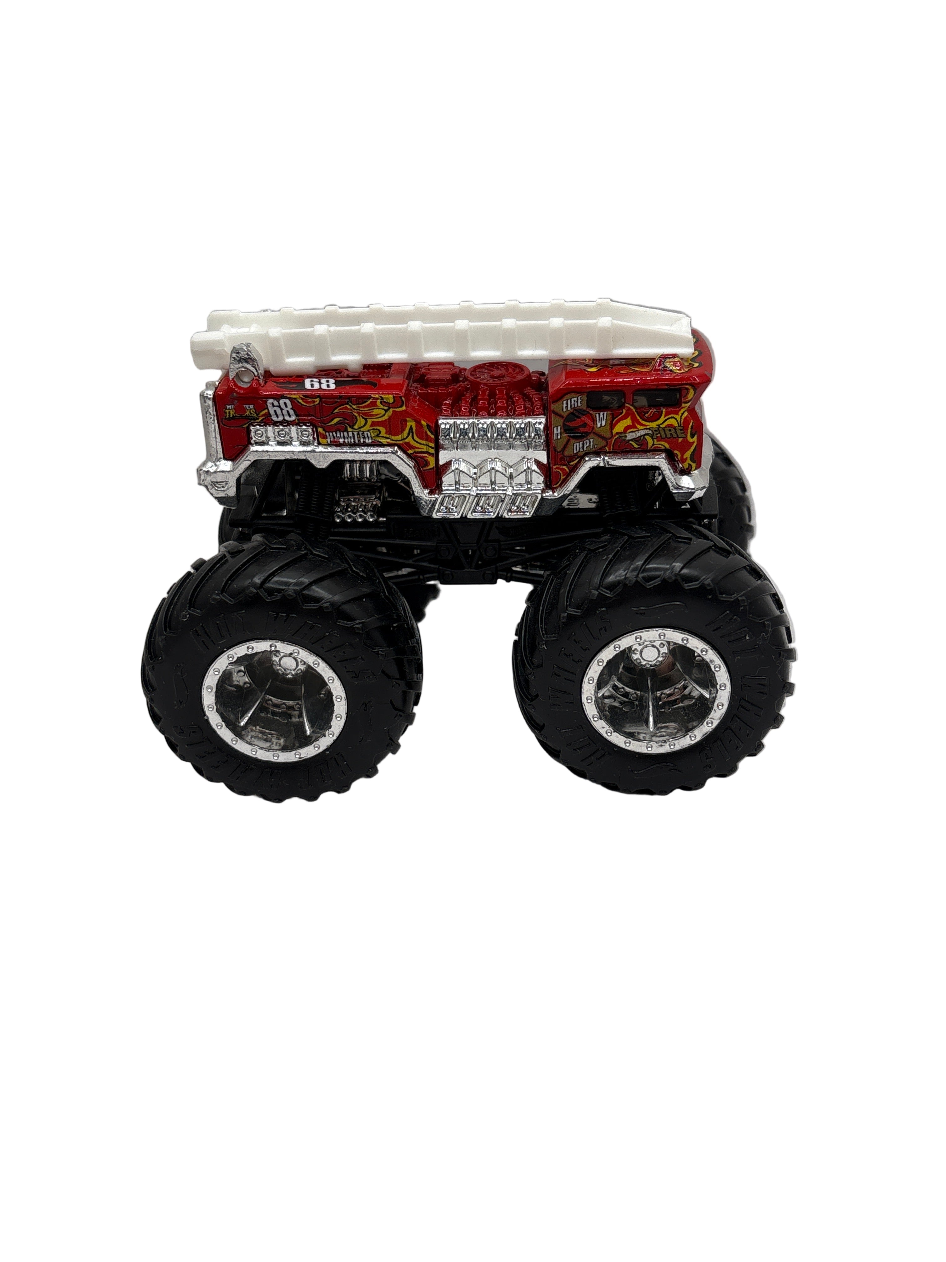 Hot Wheels 5 Alarm Monster Truck Diecast red