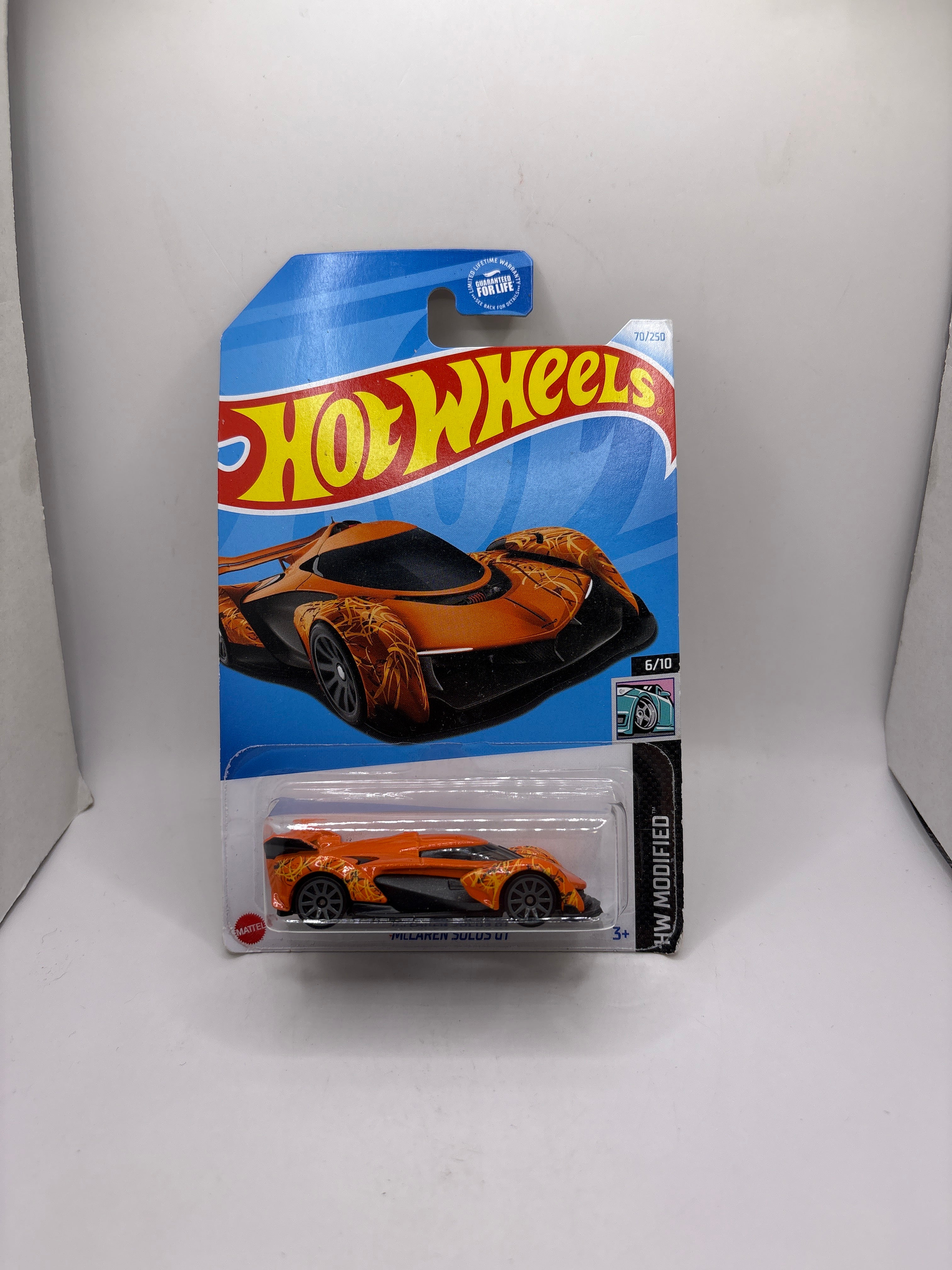 Hot Wheels McLaren Solus GT Diecast orange