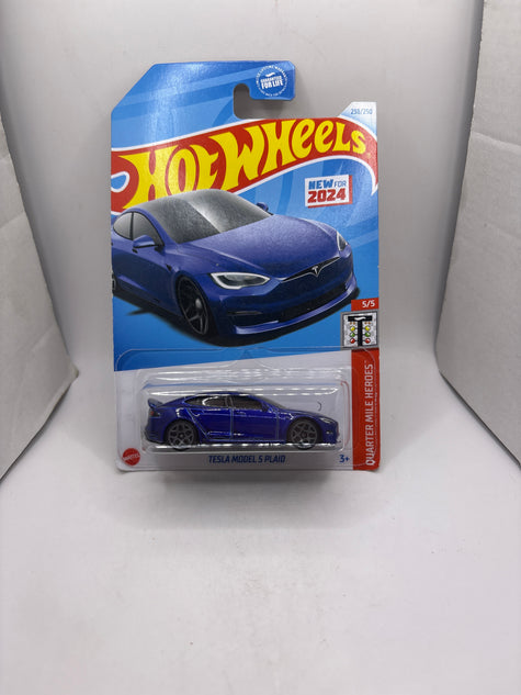 Hot Wheels Tesla Model S Plaid Diecast