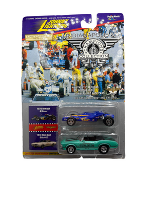 Johnny Lightning 1970 Winner Al Unser 1970 Pace Car Olds 442 Diecast