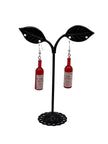 German Red Wine Earrings