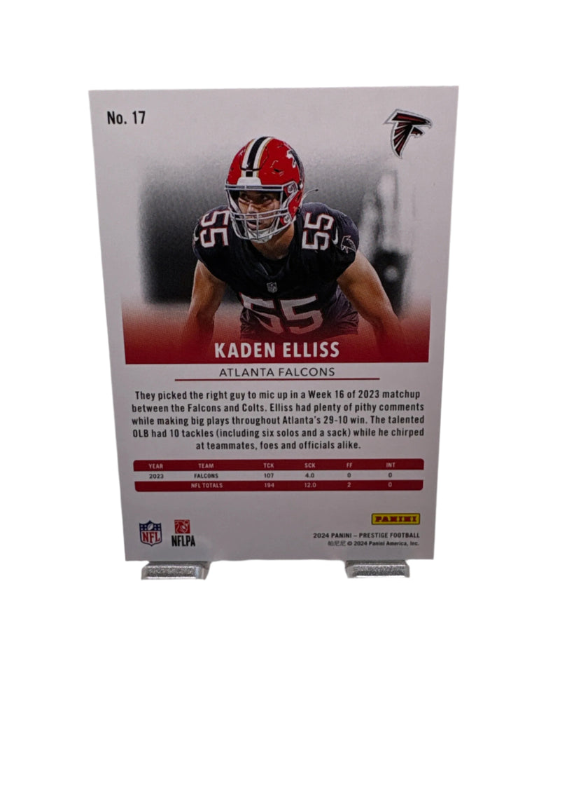 Panini Prestige Kaden Elliss