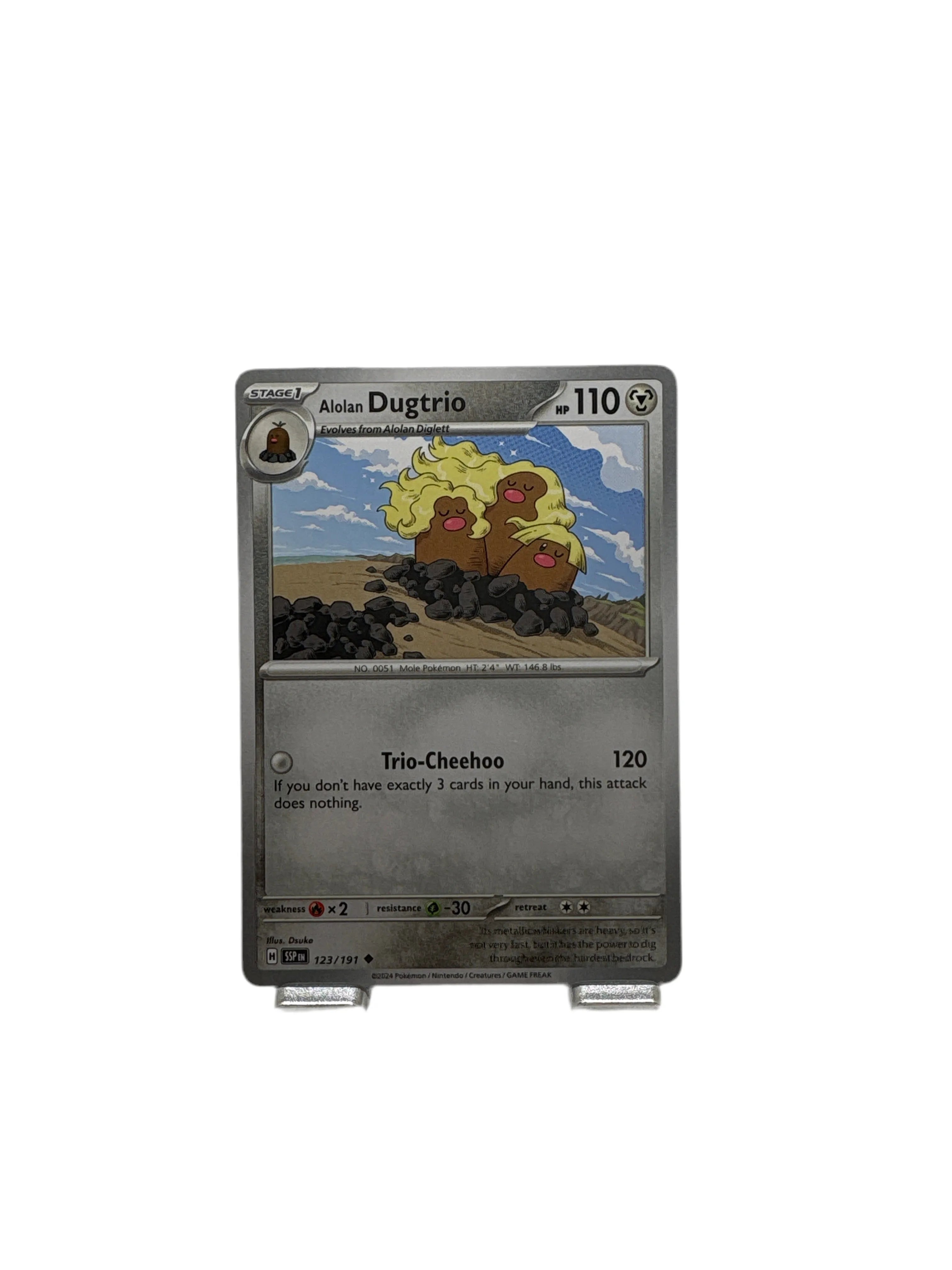 Pokemon Alolan Dugtrio