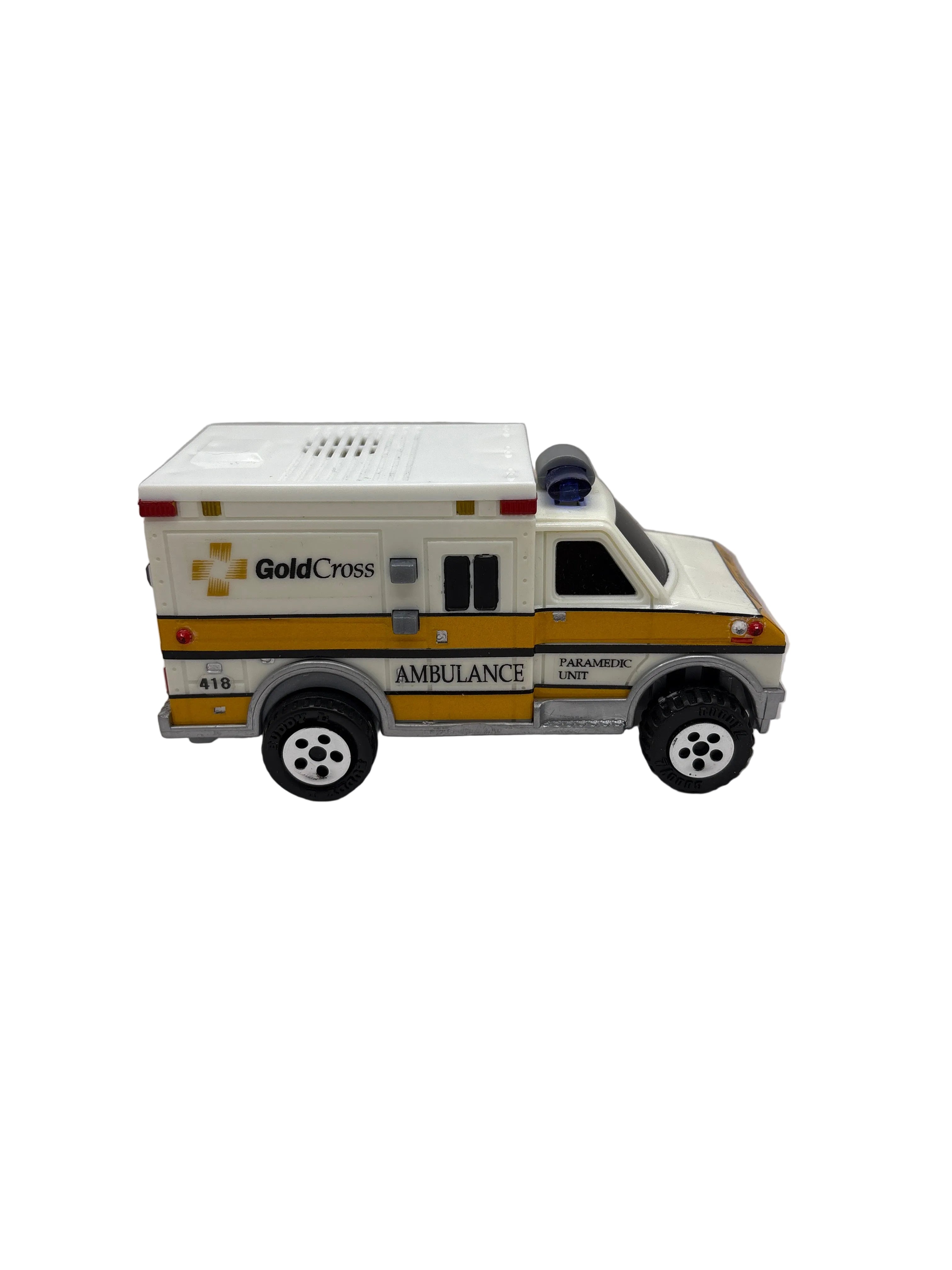 Buddy L Ambulance Diecast white