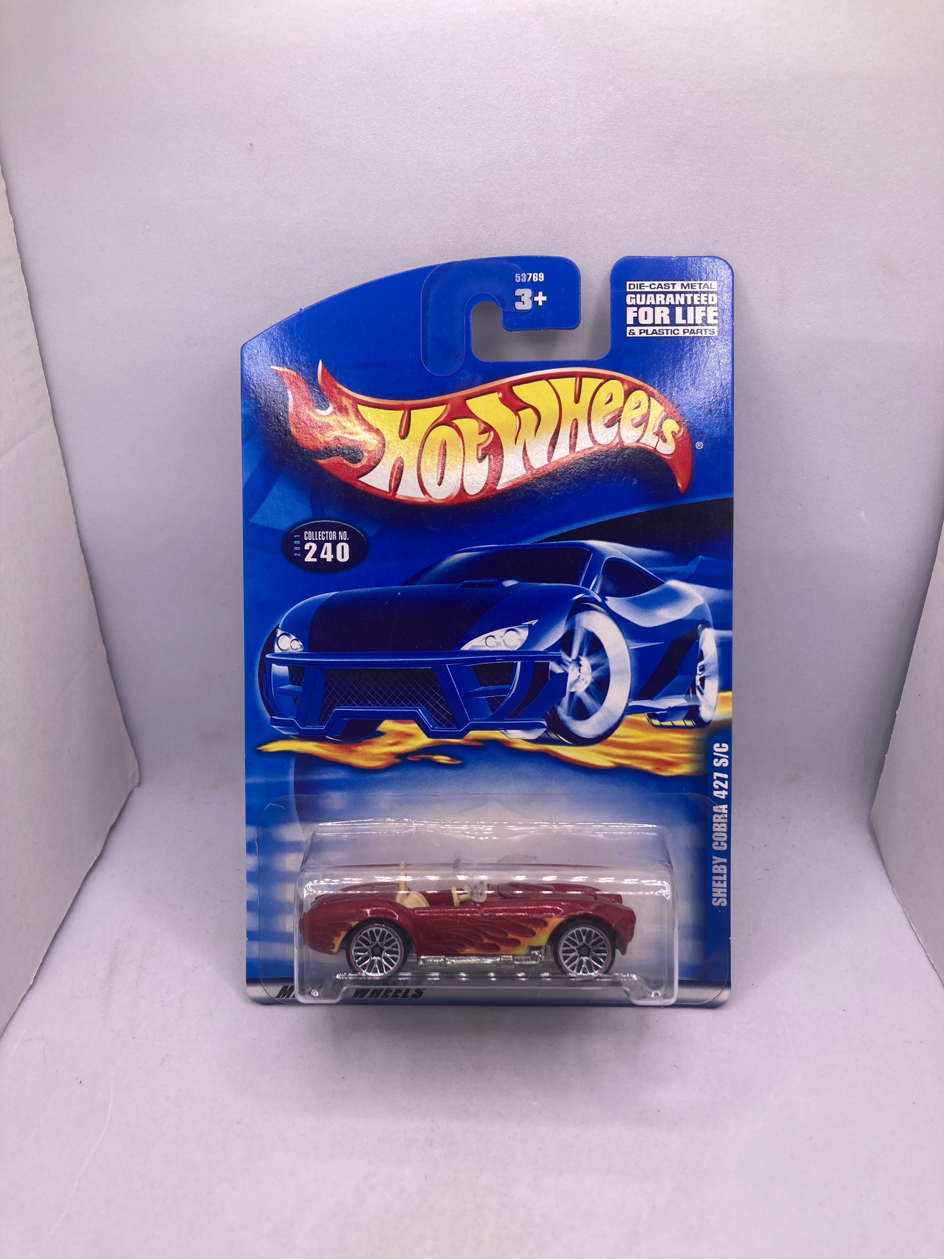 Hot Wheels Shelby Cobra 427 S/C Diecast