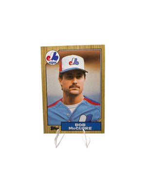 Topps Bob McClure
