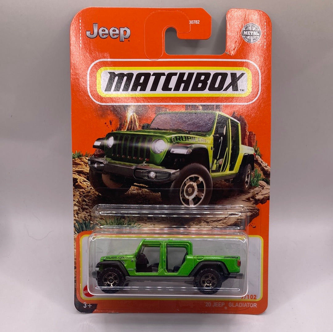 Matchbox 20 Jeep Gladiator Diecast