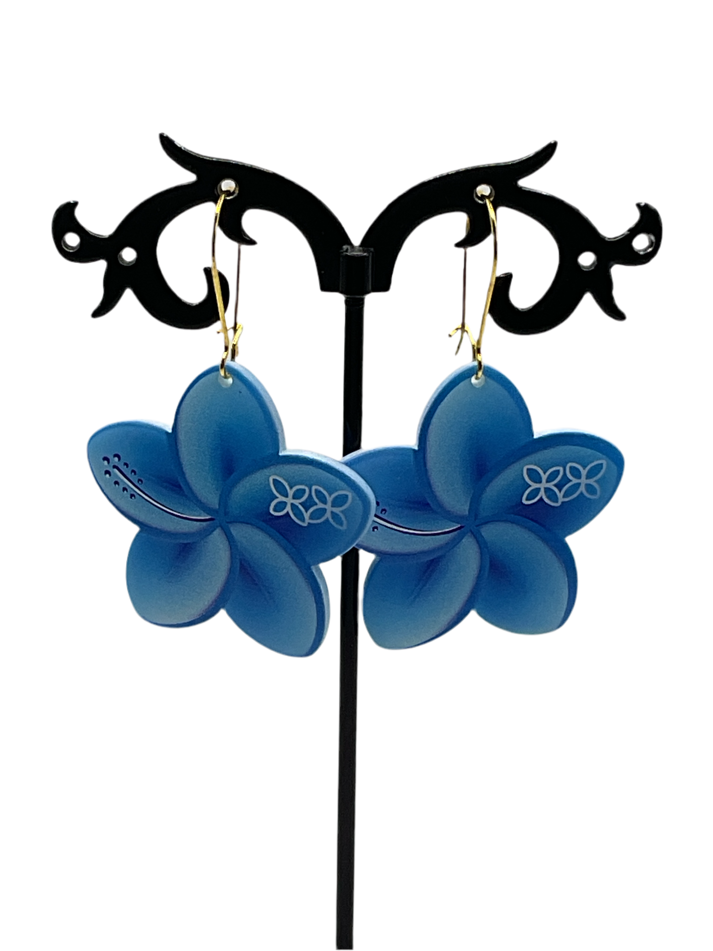 Flower earrings