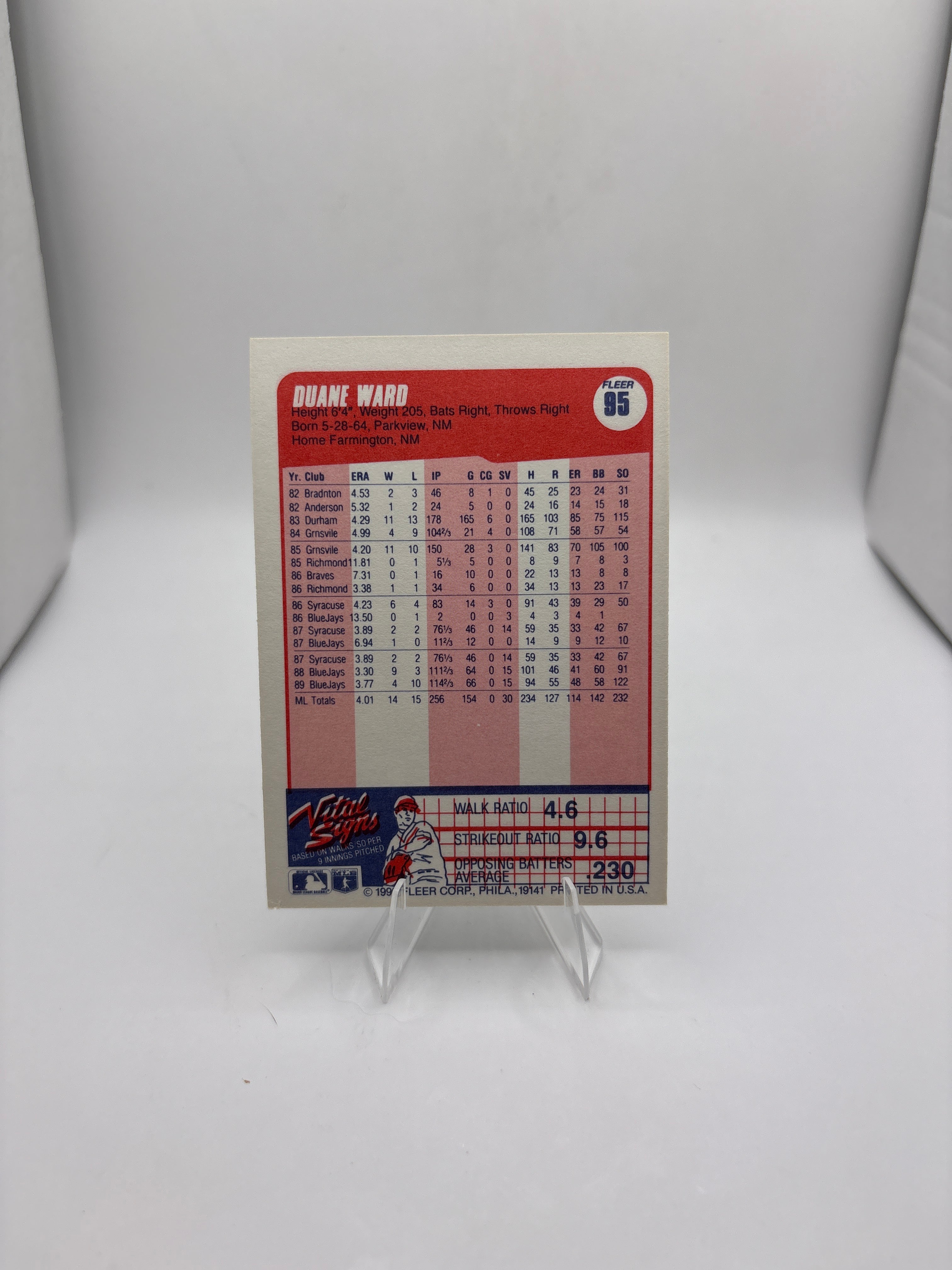 Fleer Duane Ward